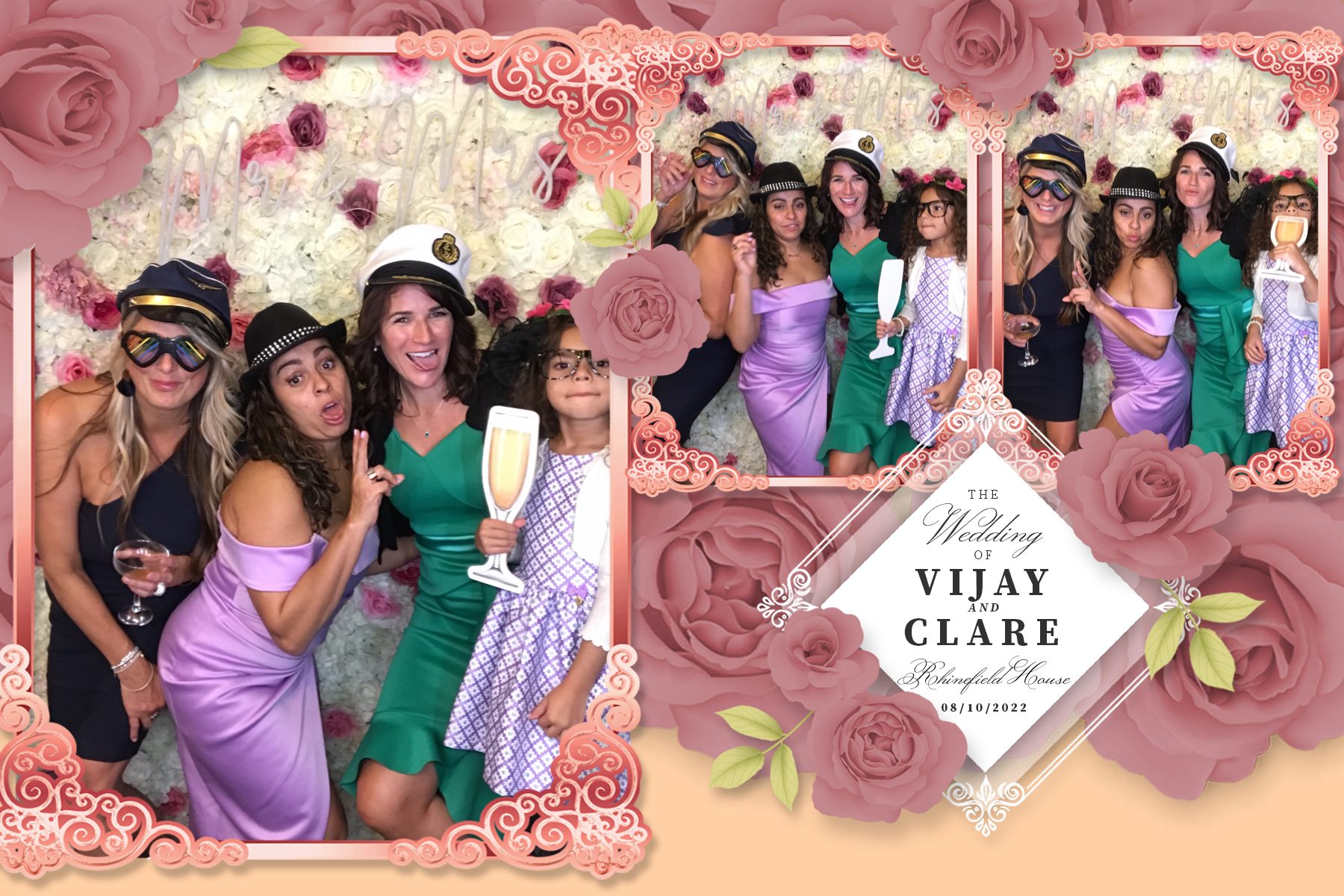 Clare & Vijay | View more photos from the event at gallery.partydelightsphotobooth.co.uk/u/PartyDelightsPhotoBooth/Clare-Vijay