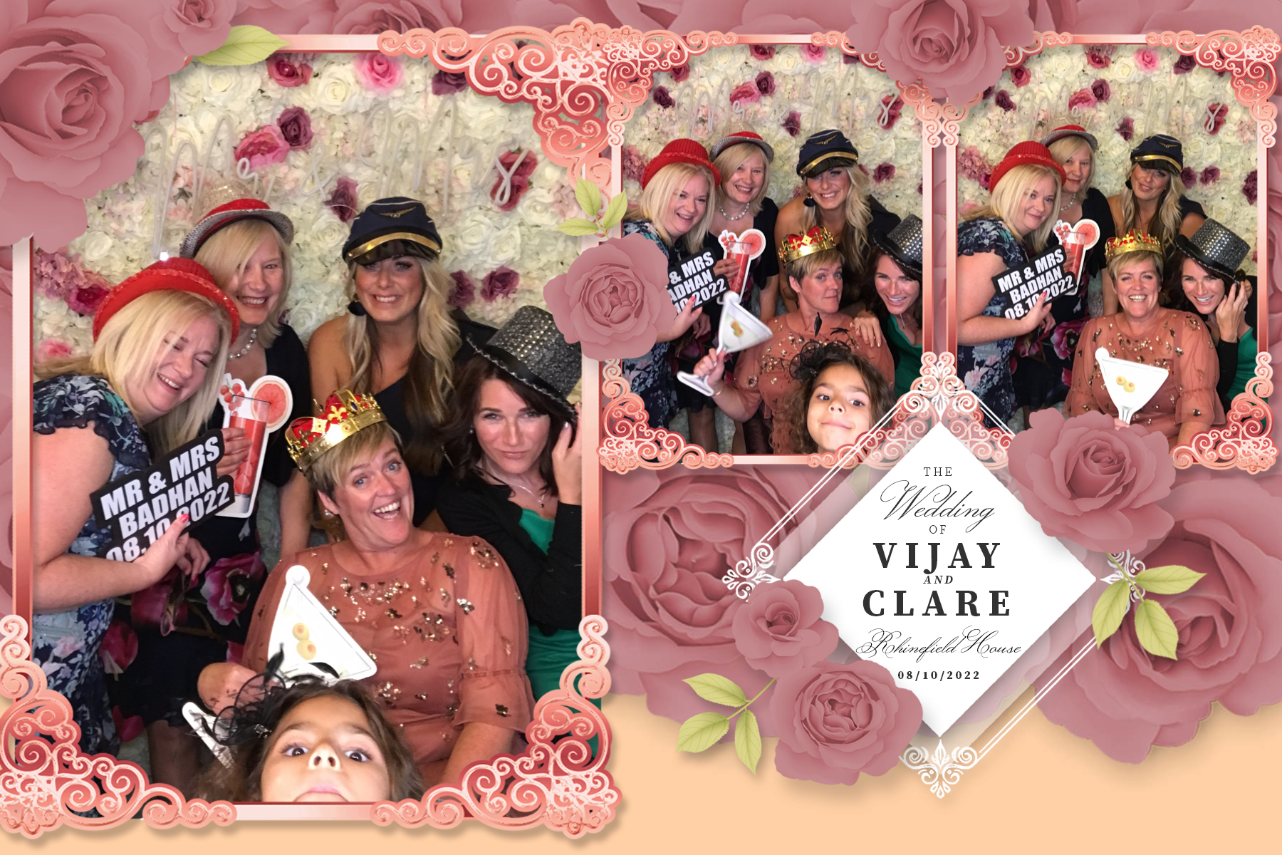 Clare & Vijay | View more photos from the event at gallery.partydelightsphotobooth.co.uk/u/PartyDelightsPhotoBooth/Clare-Vijay
