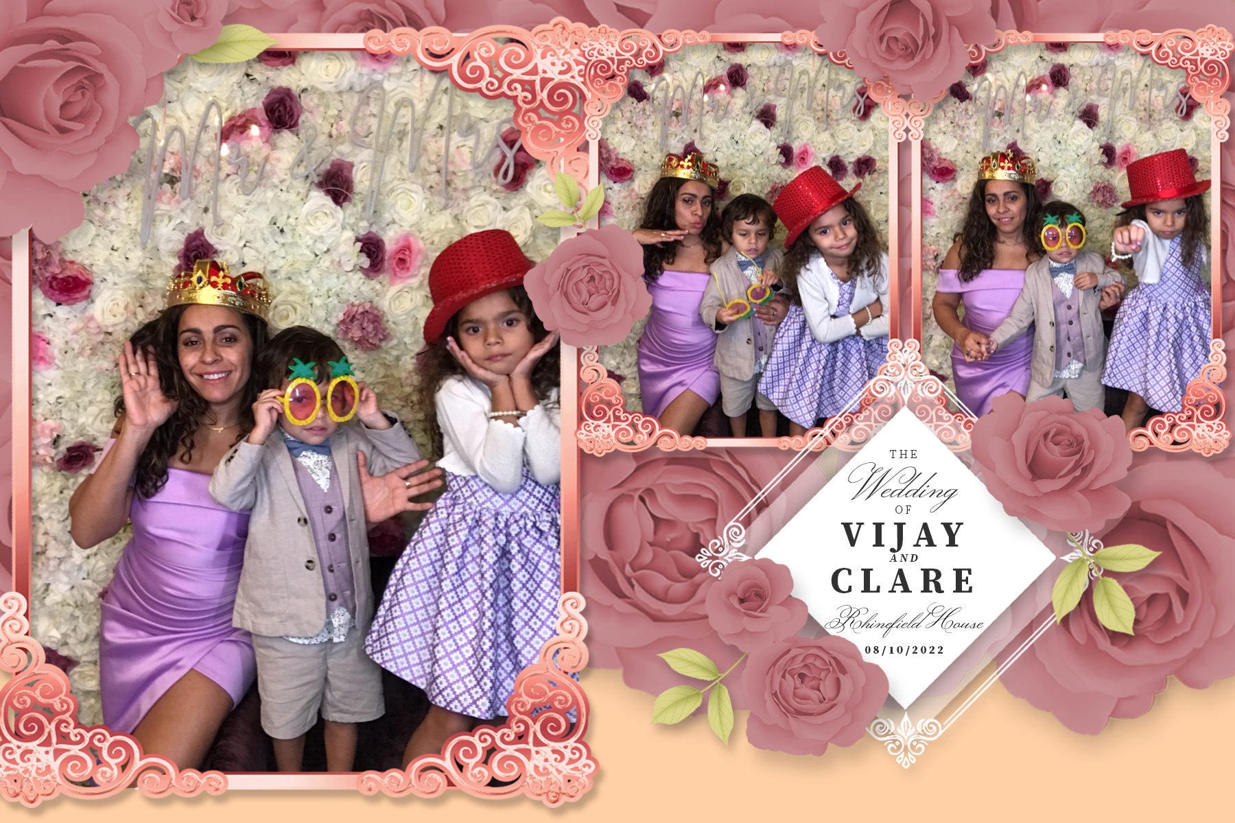 Clare & Vijay | View more photos from the event at gallery.partydelightsphotobooth.co.uk/u/PartyDelightsPhotoBooth/Clare-Vijay