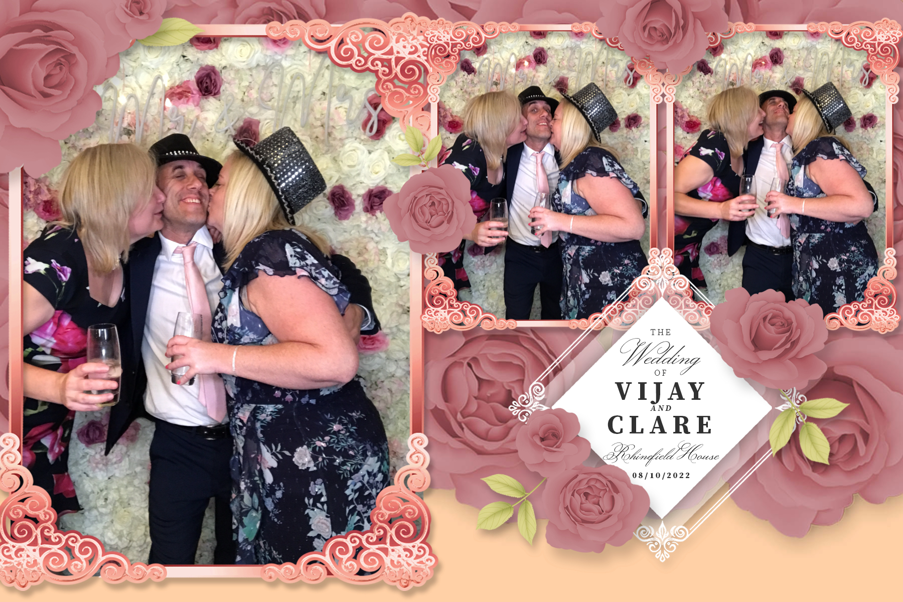 Clare & Vijay | View more photos from the event at gallery.partydelightsphotobooth.co.uk/u/PartyDelightsPhotoBooth/Clare-Vijay