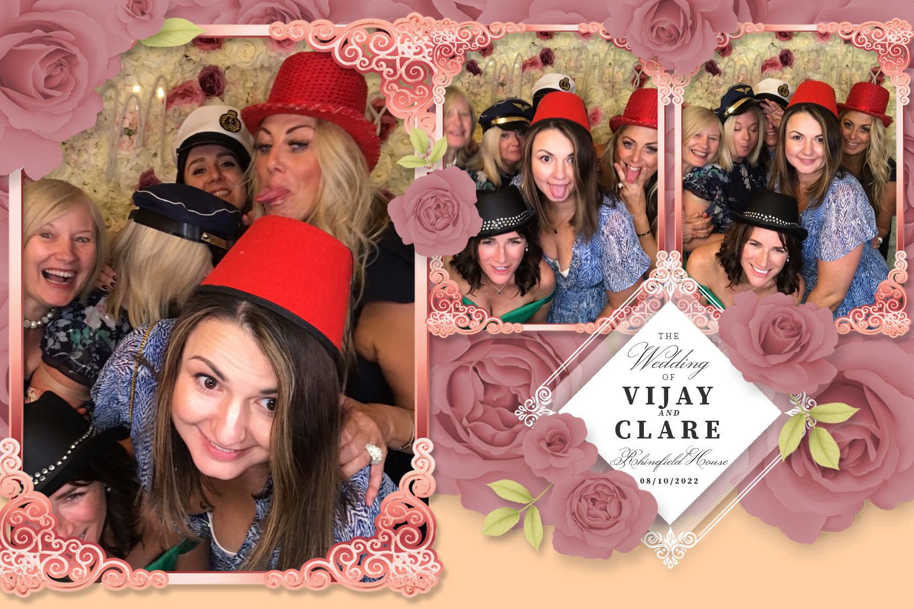 Clare & Vijay | View more photos from the event at gallery.partydelightsphotobooth.co.uk/u/PartyDelightsPhotoBooth/Clare-Vijay