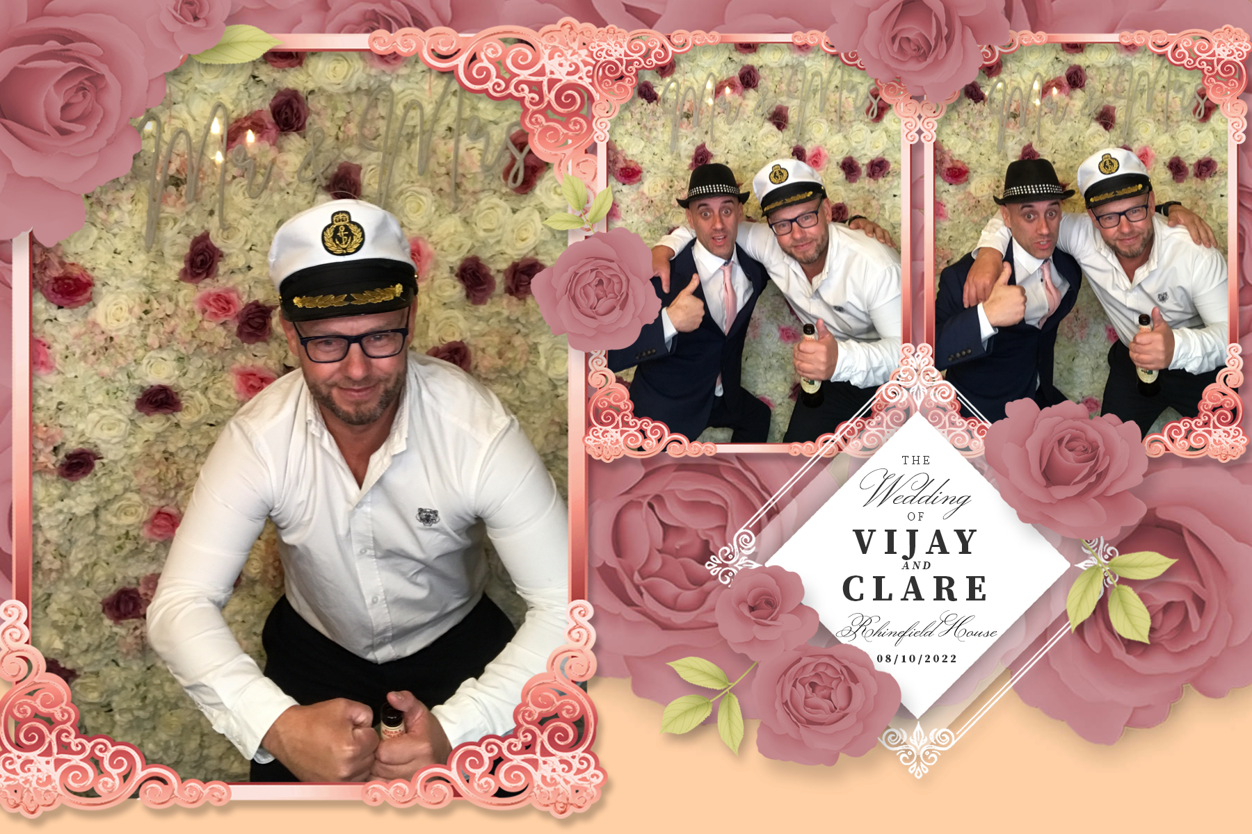 Clare & Vijay | View more photos from the event at gallery.partydelightsphotobooth.co.uk/u/PartyDelightsPhotoBooth/Clare-Vijay