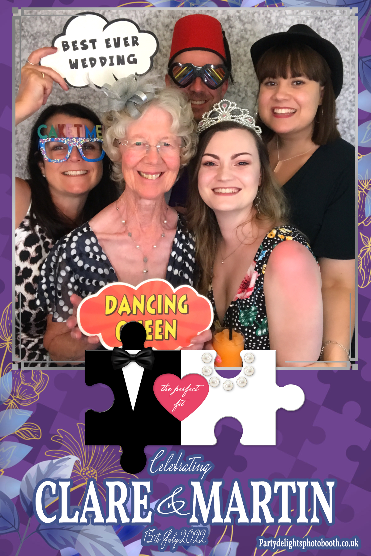 Clare and Martin's Wedding | View more photos from the event at gallery.partydelightsphotobooth.co.uk/u/PartyDelightsPhotoBooth/Clare-and-Martins-Wedding