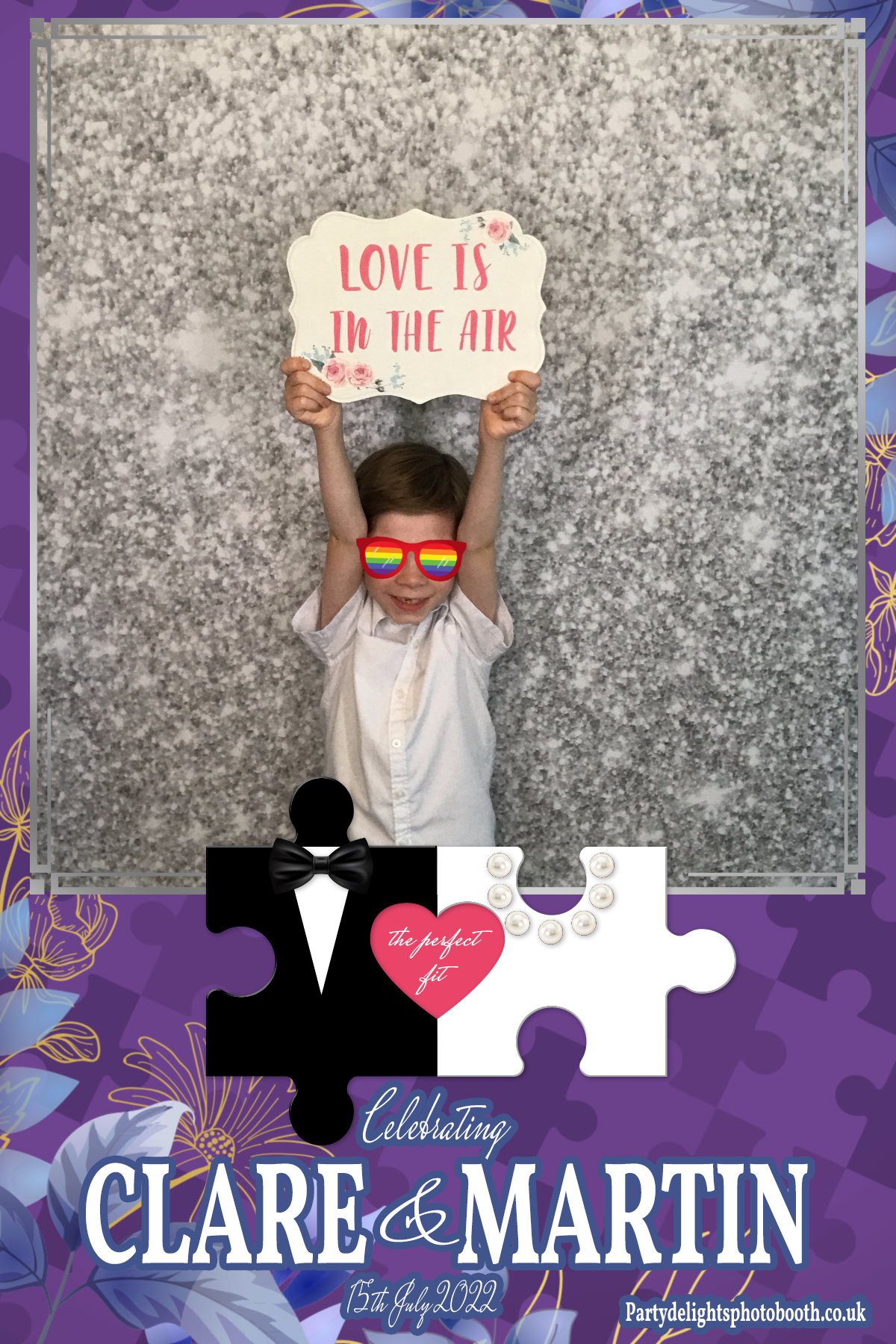 Clare and Martin's Wedding | View more photos from the event at gallery.partydelightsphotobooth.co.uk/u/PartyDelightsPhotoBooth/Clare-and-Martins-Wedding