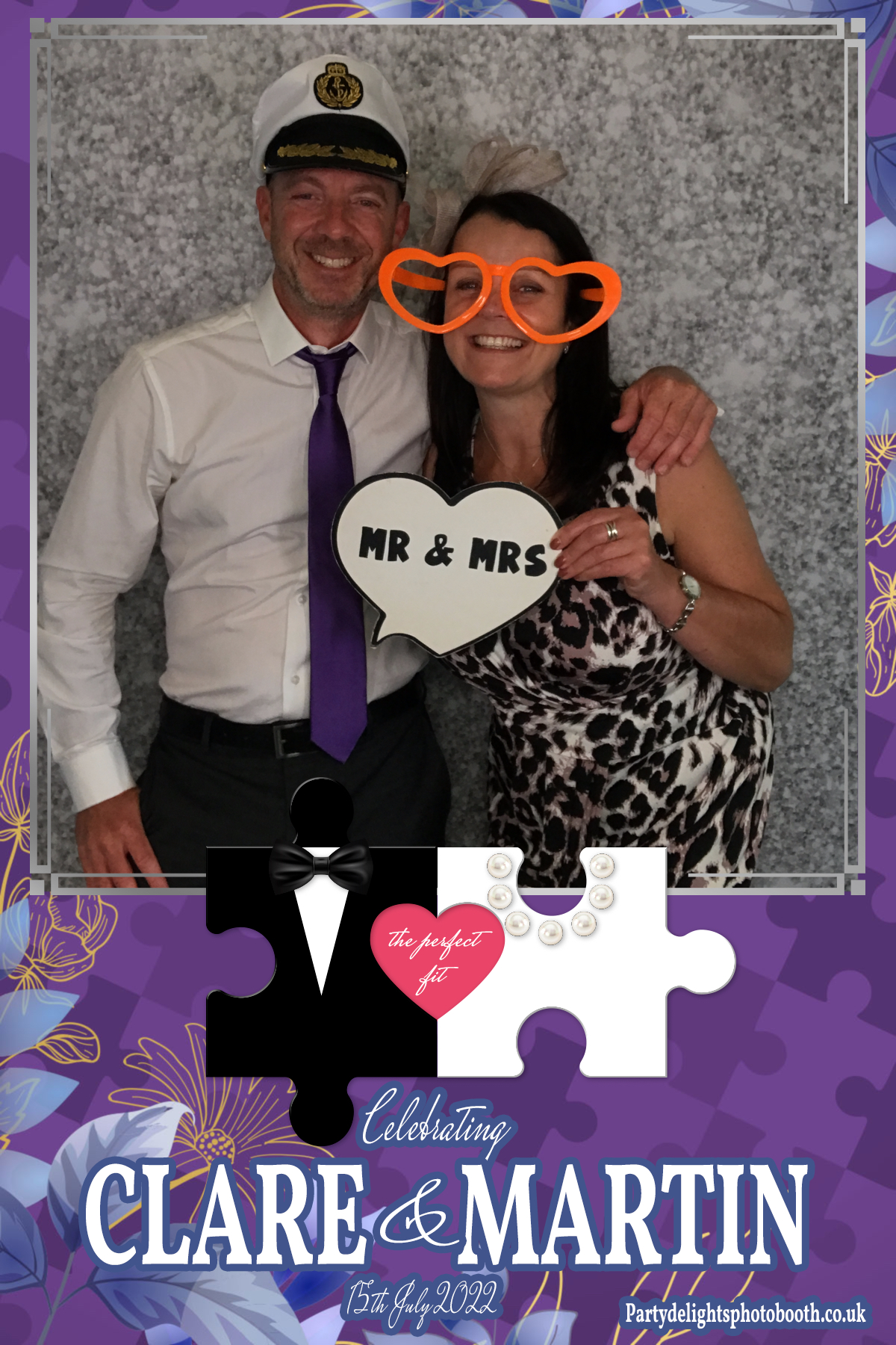 Clare and Martin's Wedding | View more photos from the event at gallery.partydelightsphotobooth.co.uk/u/PartyDelightsPhotoBooth/Clare-and-Martins-Wedding