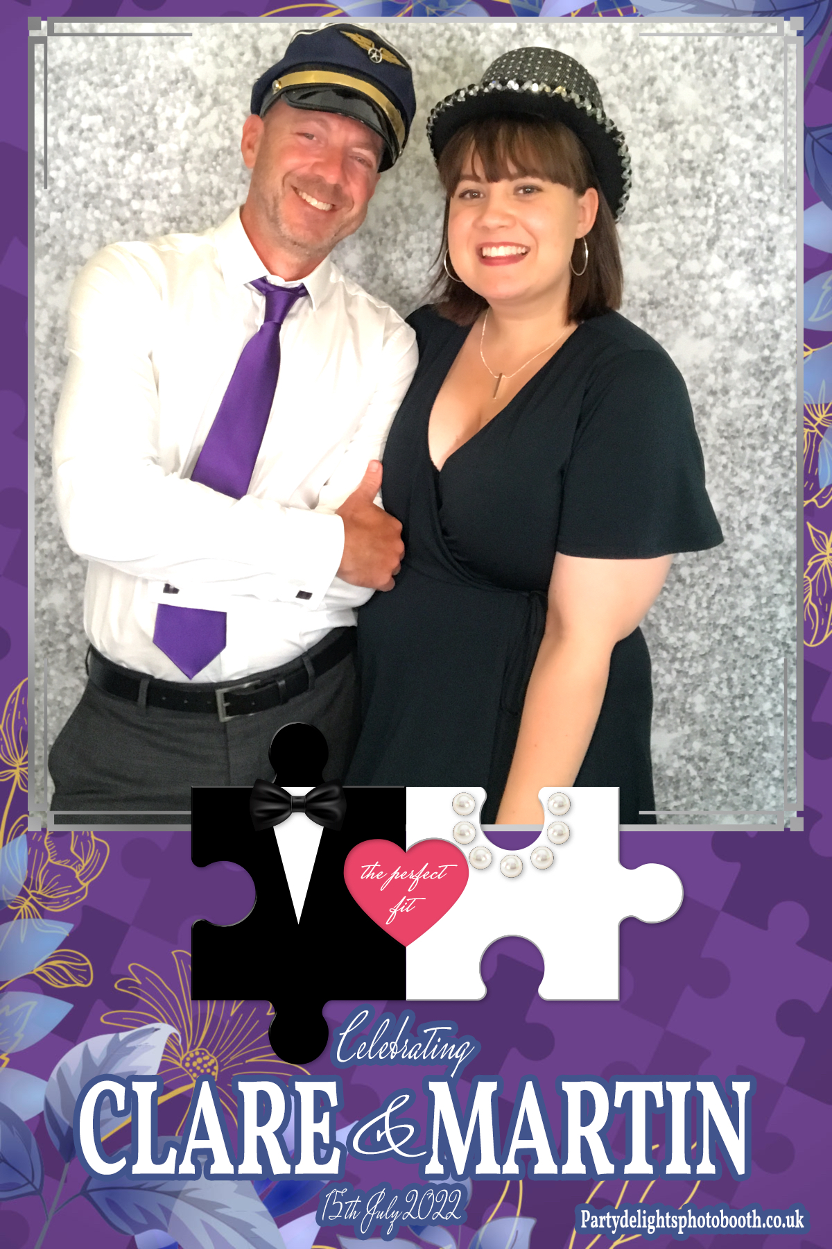 Clare and Martin's Wedding | View more photos from the event at gallery.partydelightsphotobooth.co.uk/u/PartyDelightsPhotoBooth/Clare-and-Martins-Wedding