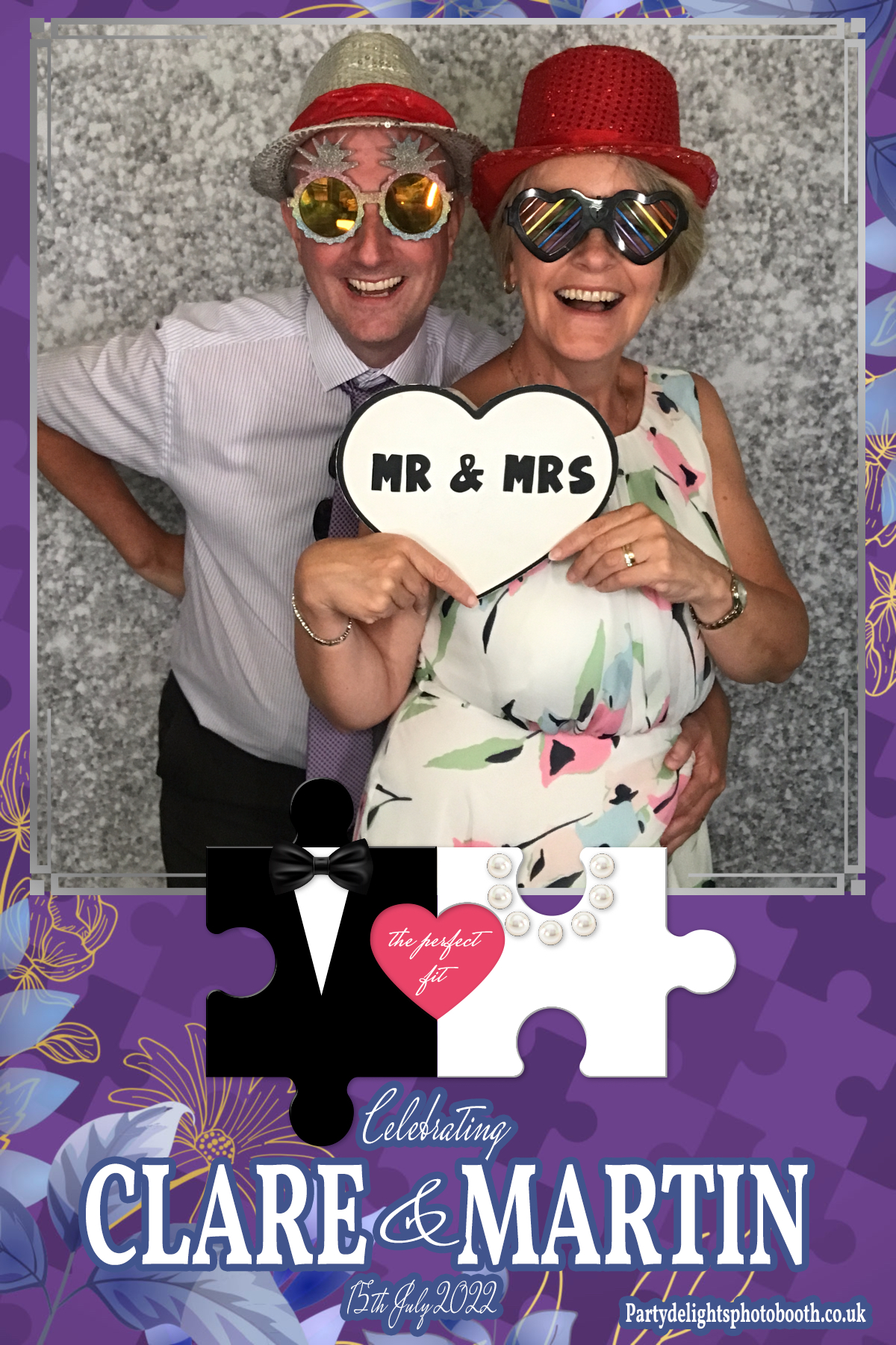 Clare and Martin's Wedding | View more photos from the event at gallery.partydelightsphotobooth.co.uk/u/PartyDelightsPhotoBooth/Clare-and-Martins-Wedding