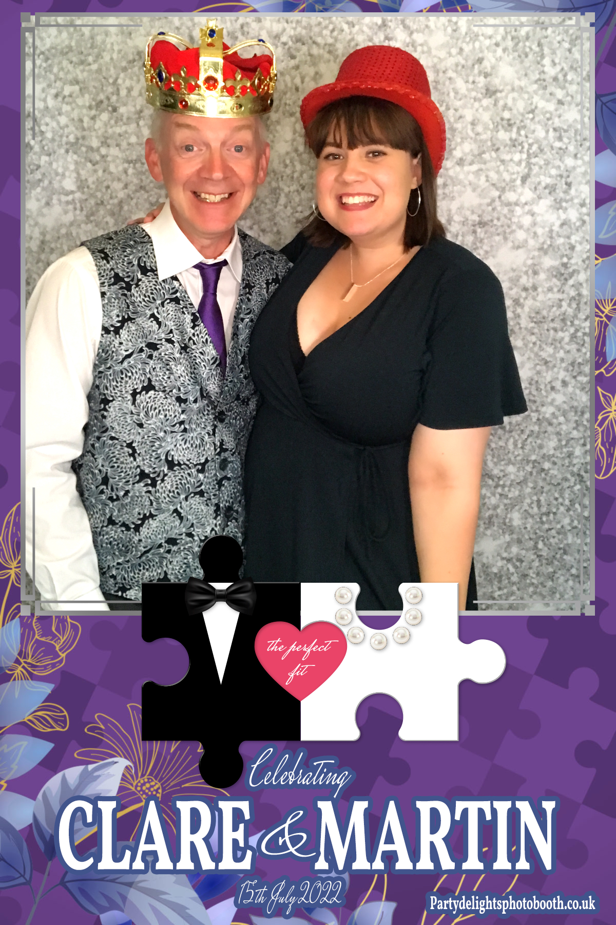 Clare and Martin's Wedding | View more photos from the event at gallery.partydelightsphotobooth.co.uk/u/PartyDelightsPhotoBooth/Clare-and-Martins-Wedding