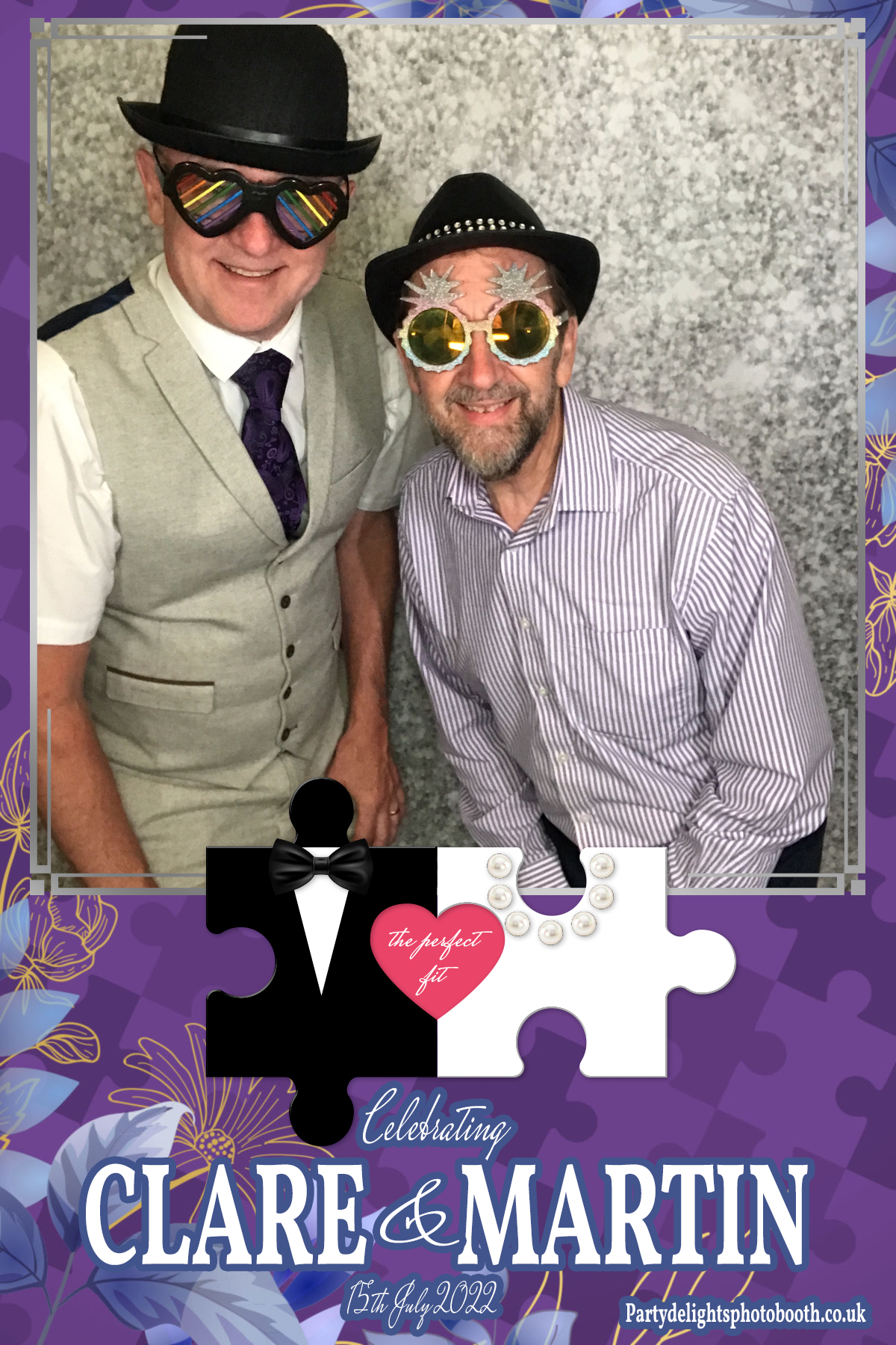 Clare and Martin's Wedding | View more photos from the event at gallery.partydelightsphotobooth.co.uk/u/PartyDelightsPhotoBooth/Clare-and-Martins-Wedding