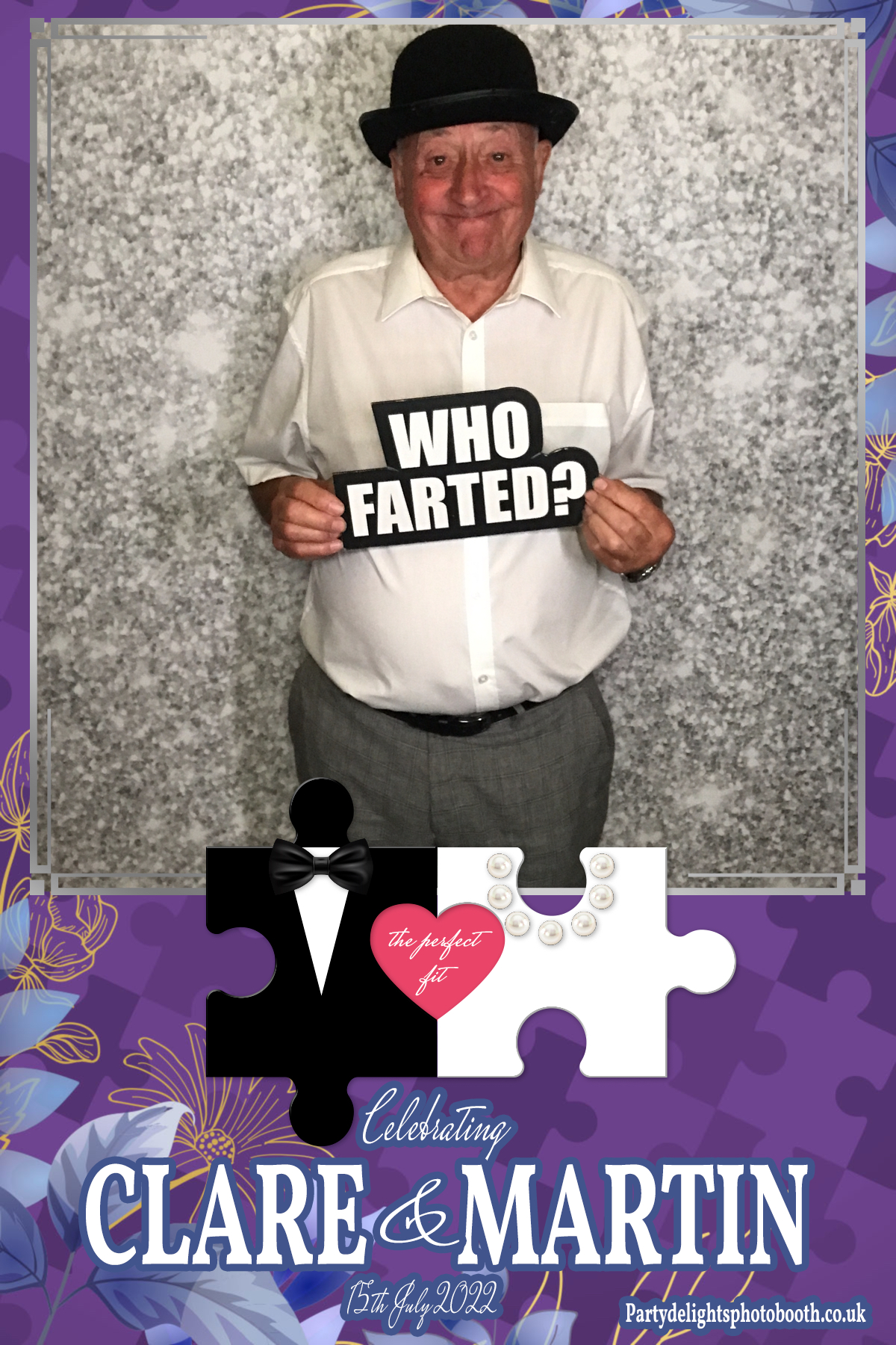 Clare and Martin's Wedding | View more photos from the event at gallery.partydelightsphotobooth.co.uk/u/PartyDelightsPhotoBooth/Clare-and-Martins-Wedding