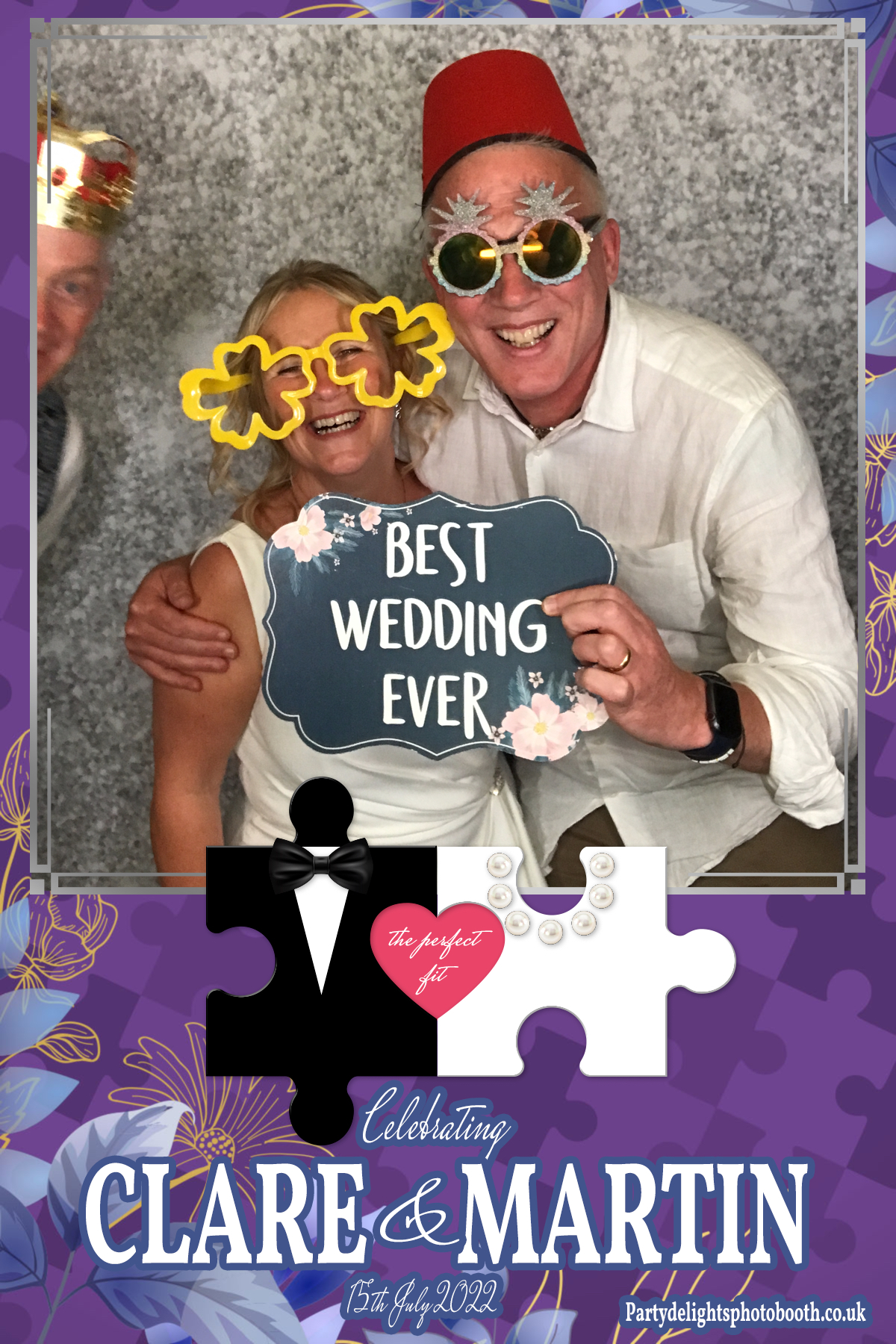 Clare and Martin's Wedding | View more photos from the event at gallery.partydelightsphotobooth.co.uk/u/PartyDelightsPhotoBooth/Clare-and-Martins-Wedding