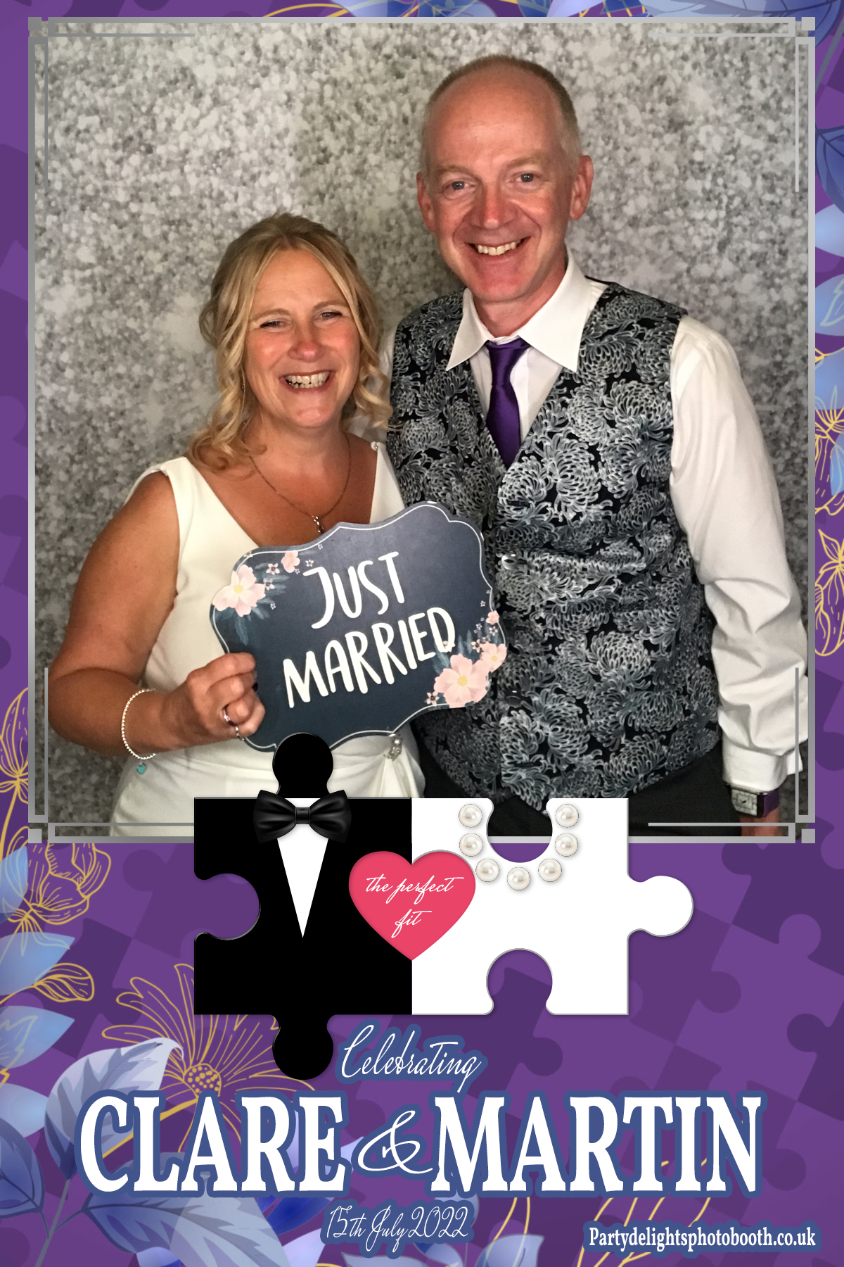 Clare and Martin's Wedding | View more photos from the event at gallery.partydelightsphotobooth.co.uk/u/PartyDelightsPhotoBooth/Clare-and-Martins-Wedding
