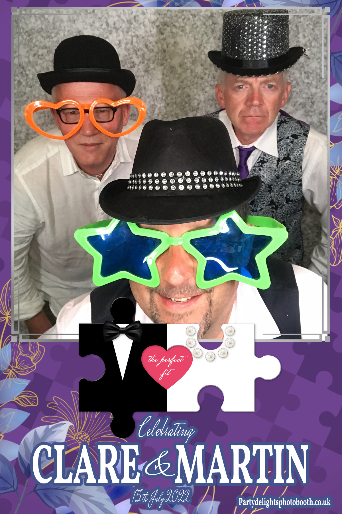 Clare and Martin's Wedding | View more photos from the event at gallery.partydelightsphotobooth.co.uk/u/PartyDelightsPhotoBooth/Clare-and-Martins-Wedding