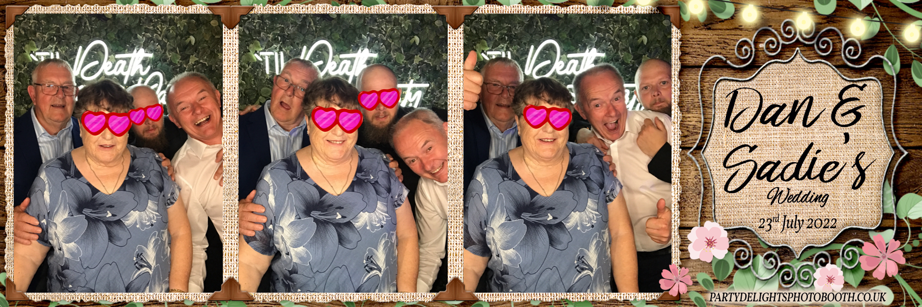Dan & Sadie's Wedding Day | View more photos from the event at gallery.partydelightsphotobooth.co.uk/u/PartyDelightsPhotoBooth/Dan-Sadies-Wedding-Day