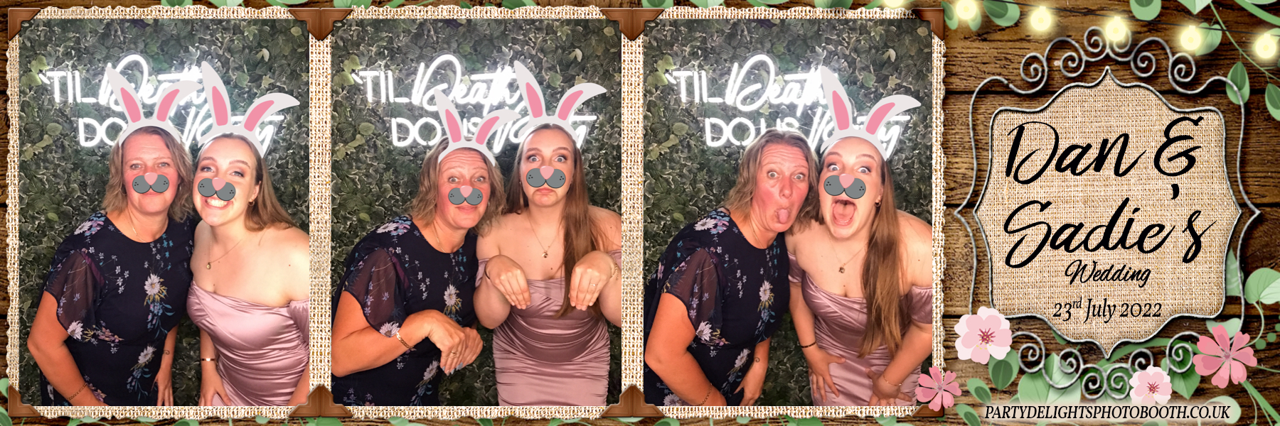 Dan & Sadie's Wedding Day | View more photos from the event at gallery.partydelightsphotobooth.co.uk/u/PartyDelightsPhotoBooth/Dan-Sadies-Wedding-Day