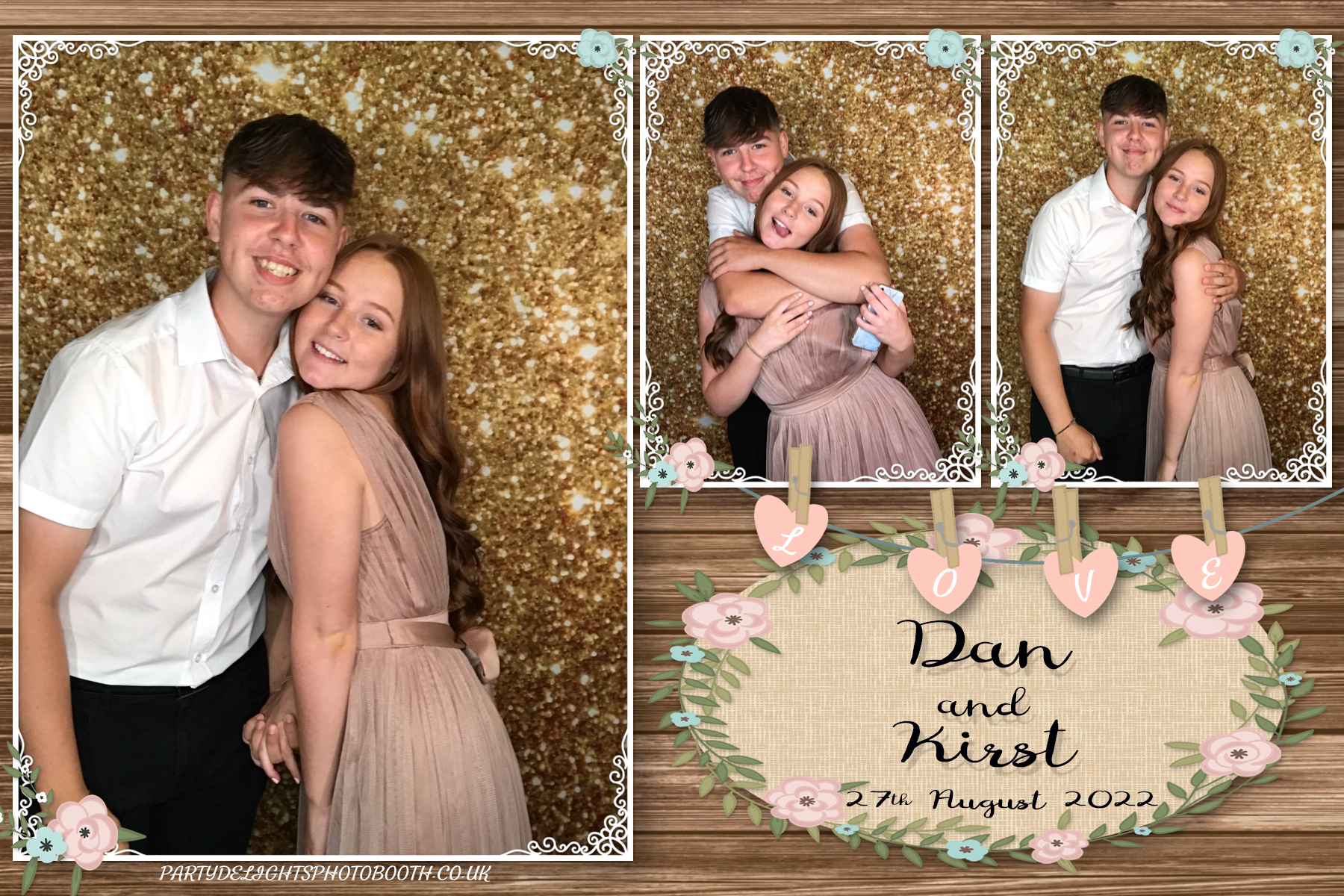 Dan and Kirst's Wedding | View more photos from the event at gallery.partydelightsphotobooth.co.uk/u/PartyDelightsPhotoBooth/Dan-and-Kirsts-Wedding