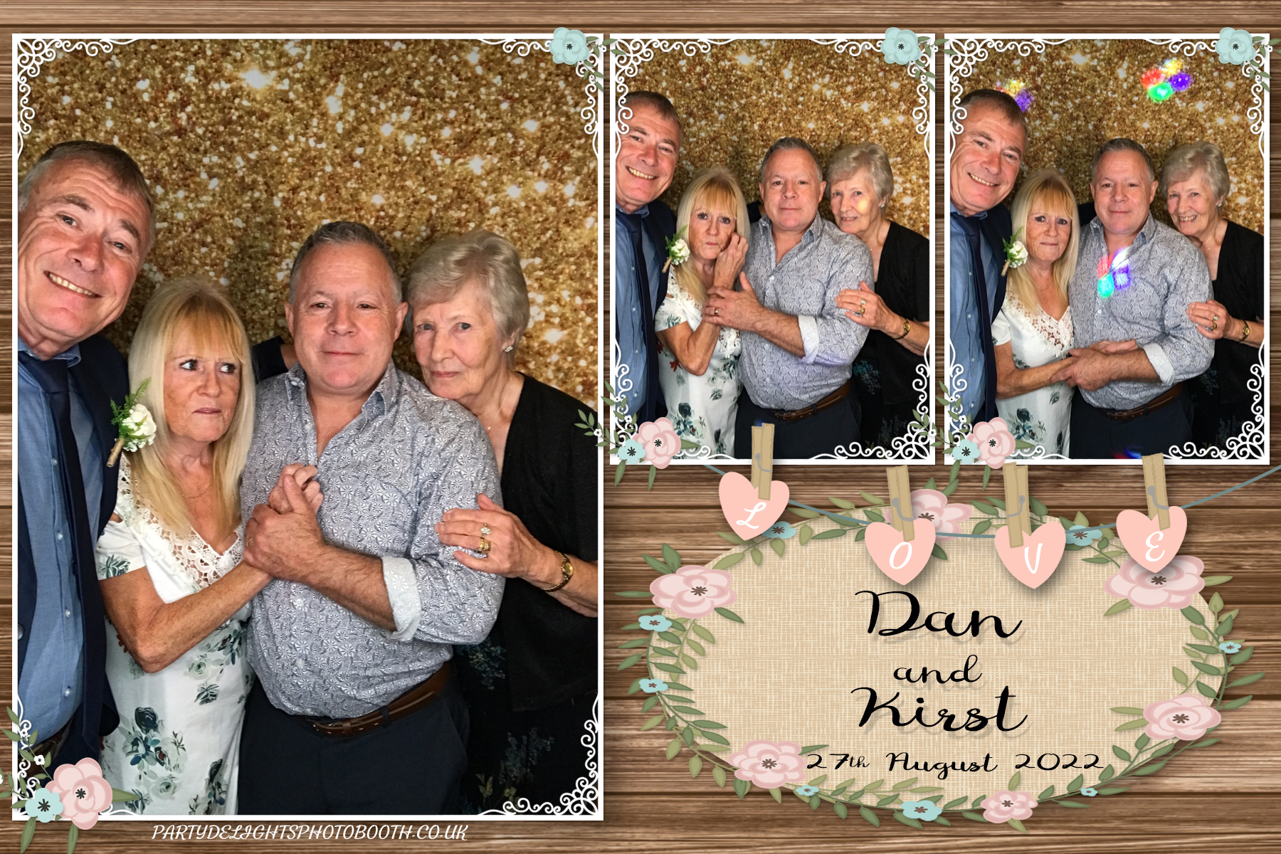 Dan and Kirst's Wedding | View more photos from the event at gallery.partydelightsphotobooth.co.uk/u/PartyDelightsPhotoBooth/Dan-and-Kirsts-Wedding