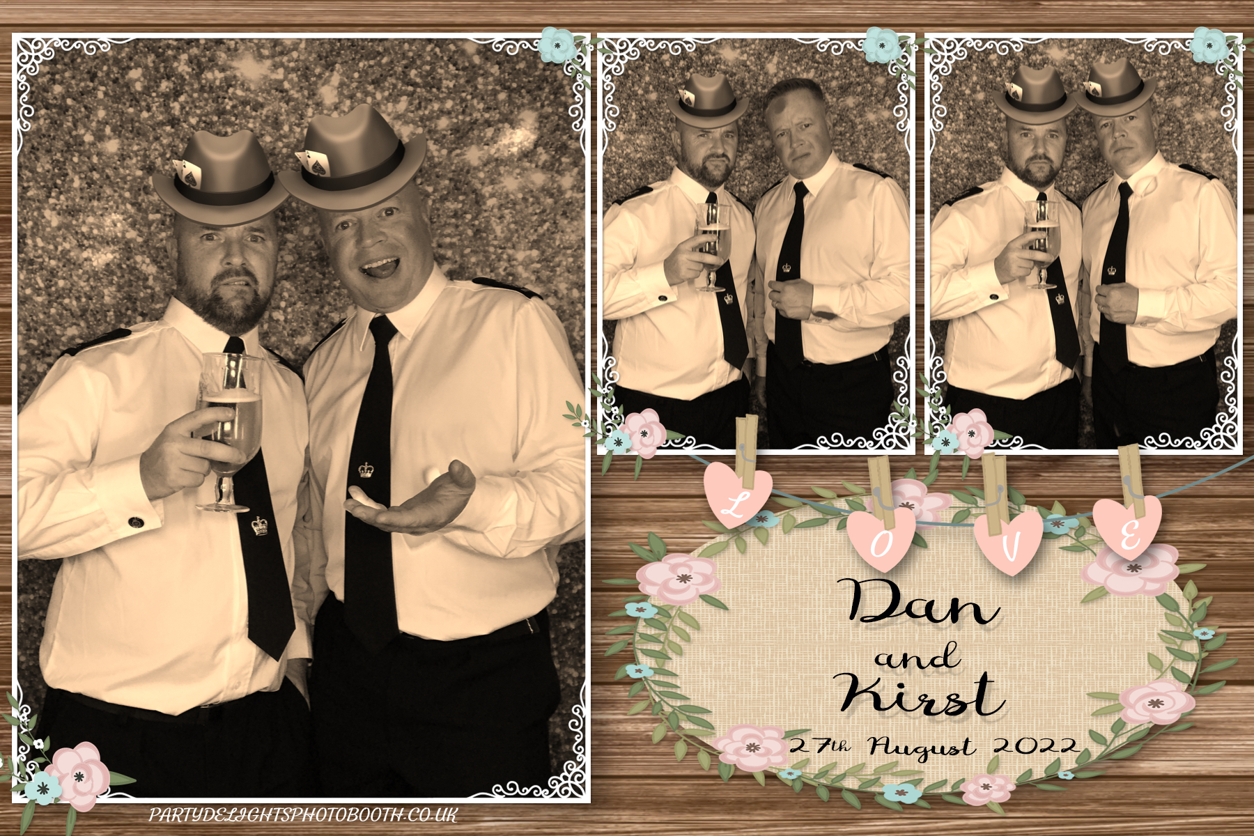 Dan and Kirst's Wedding | View more photos from the event at gallery.partydelightsphotobooth.co.uk/u/PartyDelightsPhotoBooth/Dan-and-Kirsts-Wedding