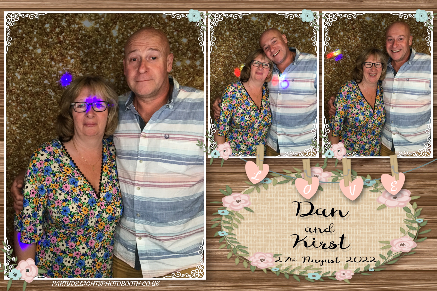 Dan and Kirst's Wedding | View more photos from the event at gallery.partydelightsphotobooth.co.uk/u/PartyDelightsPhotoBooth/Dan-and-Kirsts-Wedding
