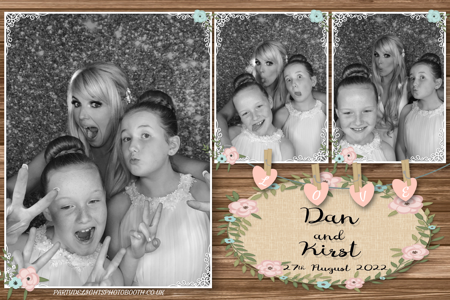 Dan and Kirst's Wedding | View more photos from the event at gallery.partydelightsphotobooth.co.uk/u/PartyDelightsPhotoBooth/Dan-and-Kirsts-Wedding
