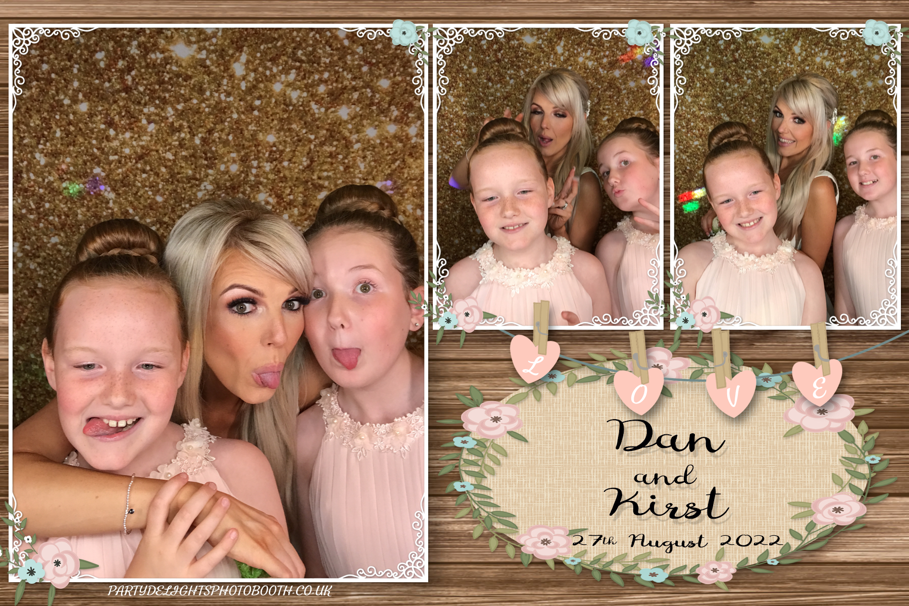 Dan and Kirst's Wedding | View more photos from the event at gallery.partydelightsphotobooth.co.uk/u/PartyDelightsPhotoBooth/Dan-and-Kirsts-Wedding