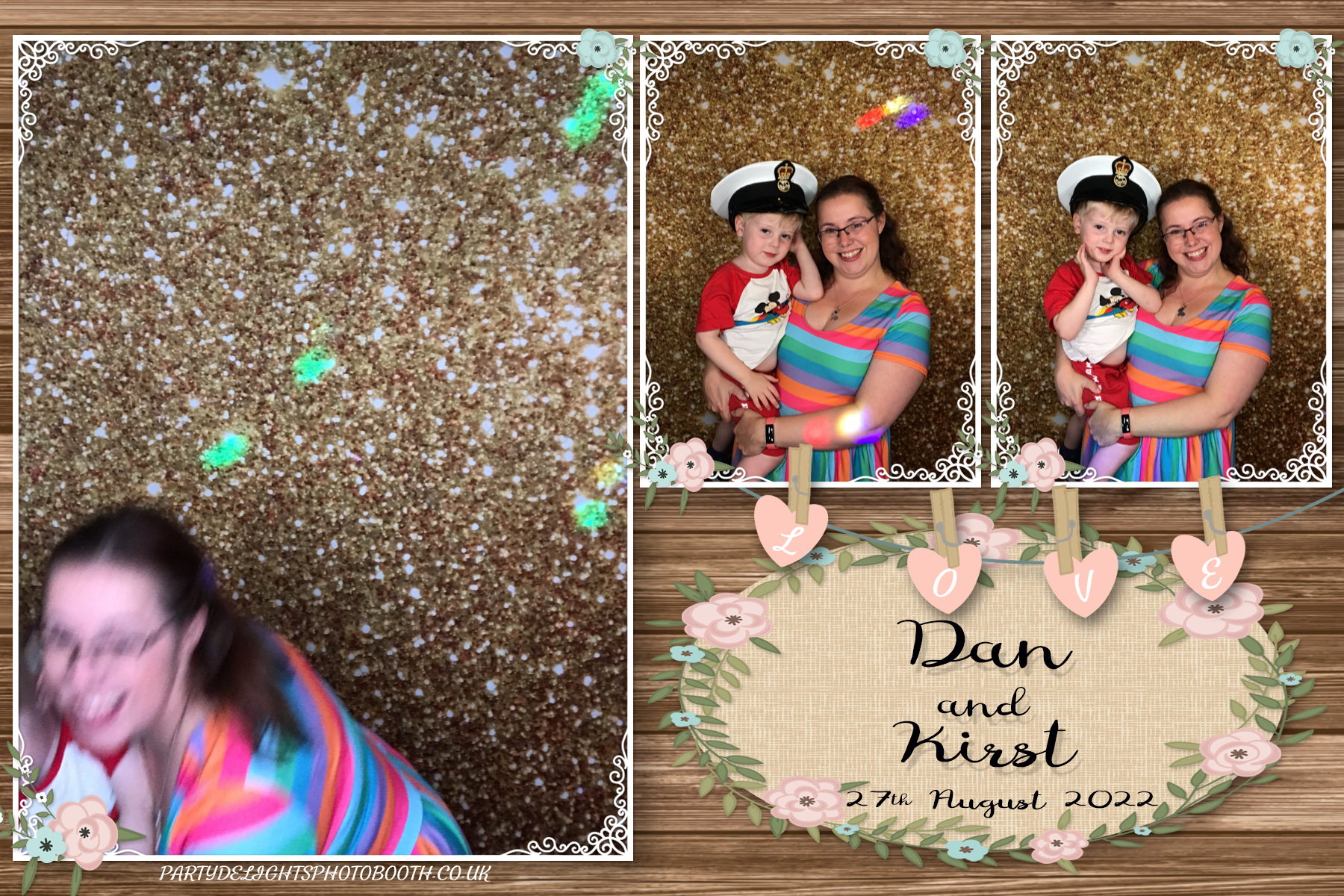Dan and Kirst's Wedding | View more photos from the event at gallery.partydelightsphotobooth.co.uk/u/PartyDelightsPhotoBooth/Dan-and-Kirsts-Wedding