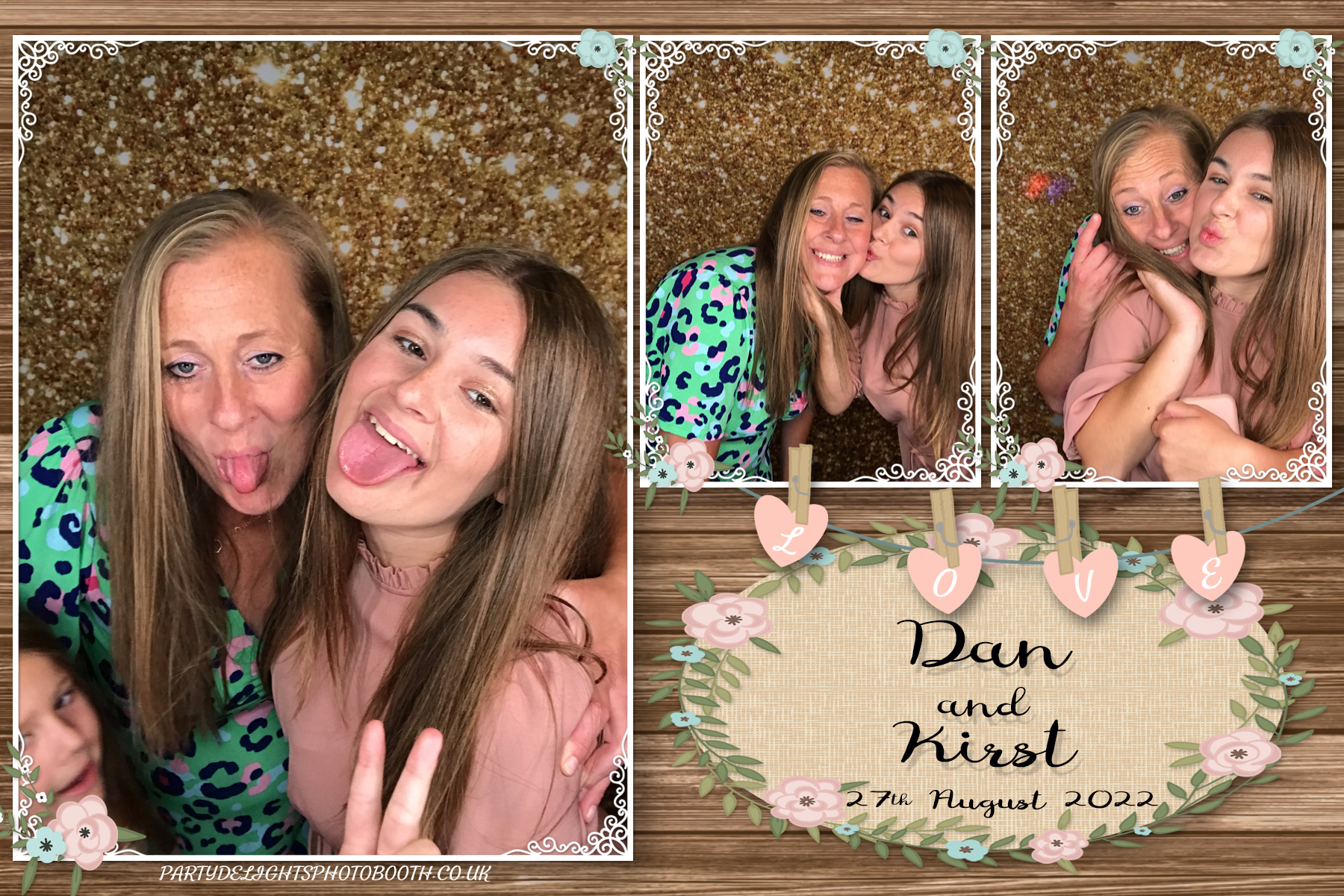 Dan and Kirst's Wedding | View more photos from the event at gallery.partydelightsphotobooth.co.uk/u/PartyDelightsPhotoBooth/Dan-and-Kirsts-Wedding
