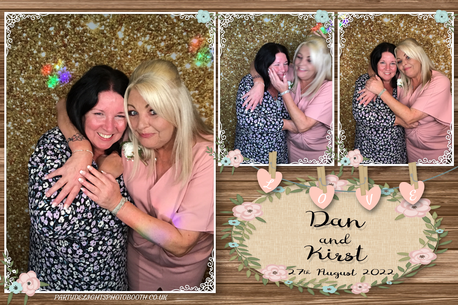 Dan and Kirst's Wedding | View more photos from the event at gallery.partydelightsphotobooth.co.uk/u/PartyDelightsPhotoBooth/Dan-and-Kirsts-Wedding
