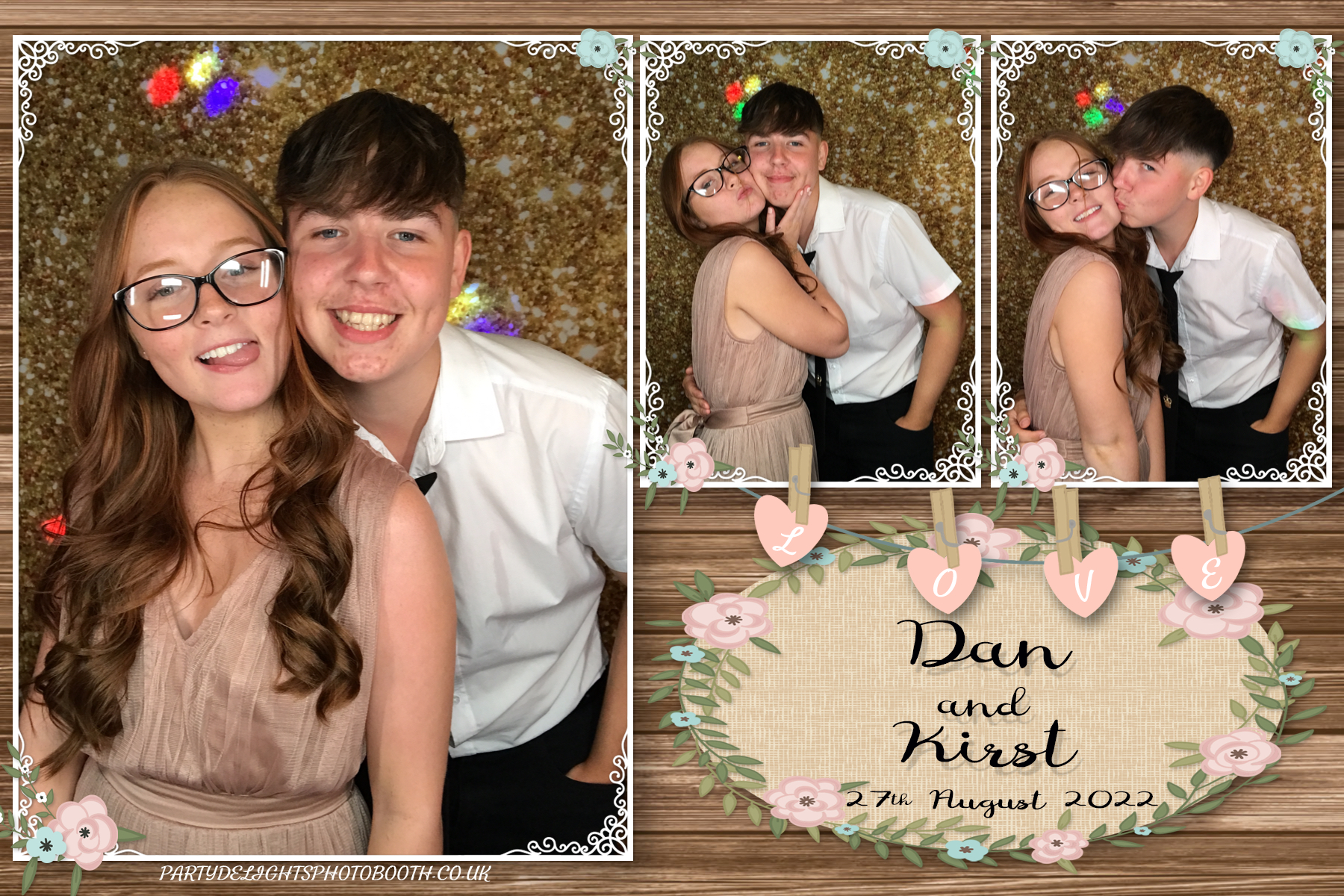 Dan and Kirst's Wedding | View more photos from the event at gallery.partydelightsphotobooth.co.uk/u/PartyDelightsPhotoBooth/Dan-and-Kirsts-Wedding