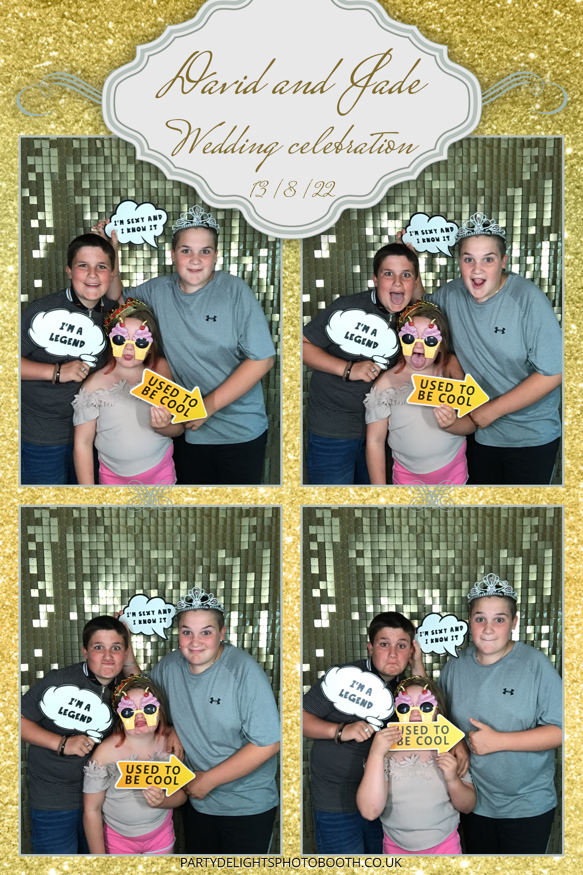 Dave and Jade’s wedding party | View more photos from the event at gallery.partydelightsphotobooth.co.uk/u/PartyDelightsPhotoBooth/Dave-and-Jade’s-wedding-party