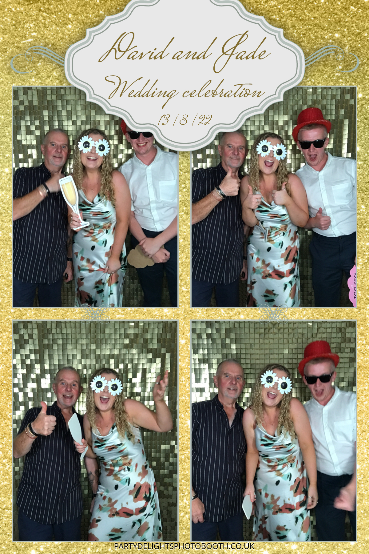 Dave and Jade’s wedding party | View more photos from the event at gallery.partydelightsphotobooth.co.uk/u/PartyDelightsPhotoBooth/Dave-and-Jade’s-wedding-party