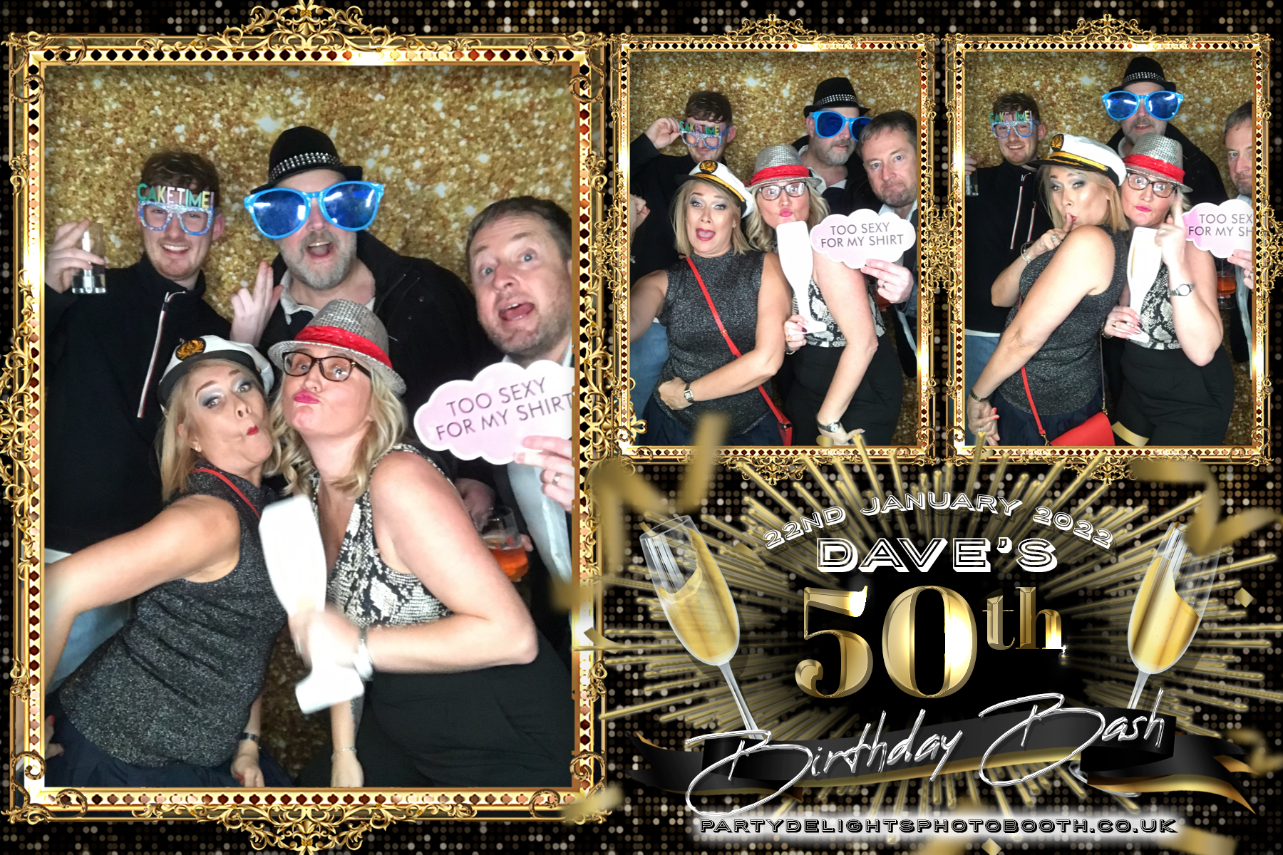 David's 50th Birthday Party | View more photos from the event at gallery.partydelightsphotobooth.co.uk/u/PartyDelightsPhotoBooth/Davids-50th-Birthday-Party
