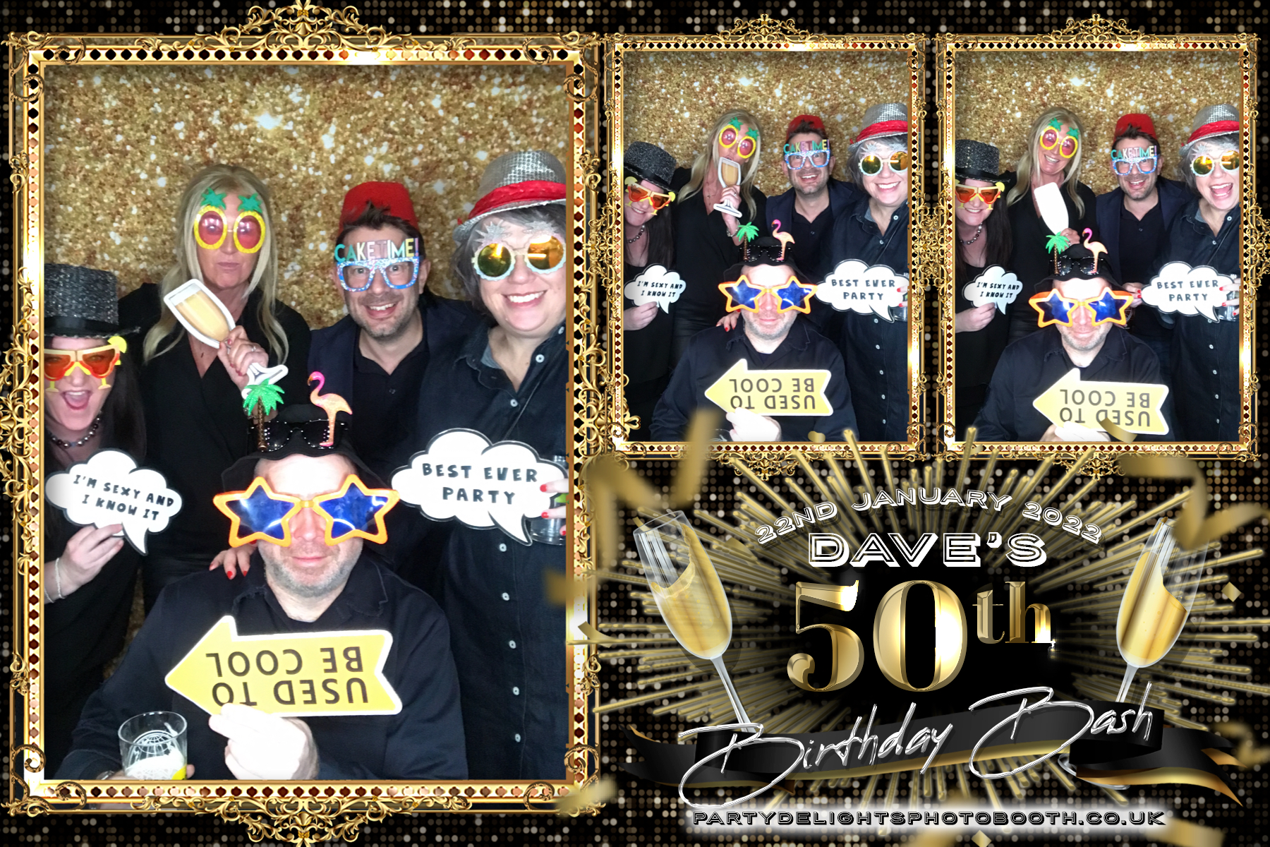 David's 50th Birthday Party | View more photos from the event at gallery.partydelightsphotobooth.co.uk/u/PartyDelightsPhotoBooth/Davids-50th-Birthday-Party