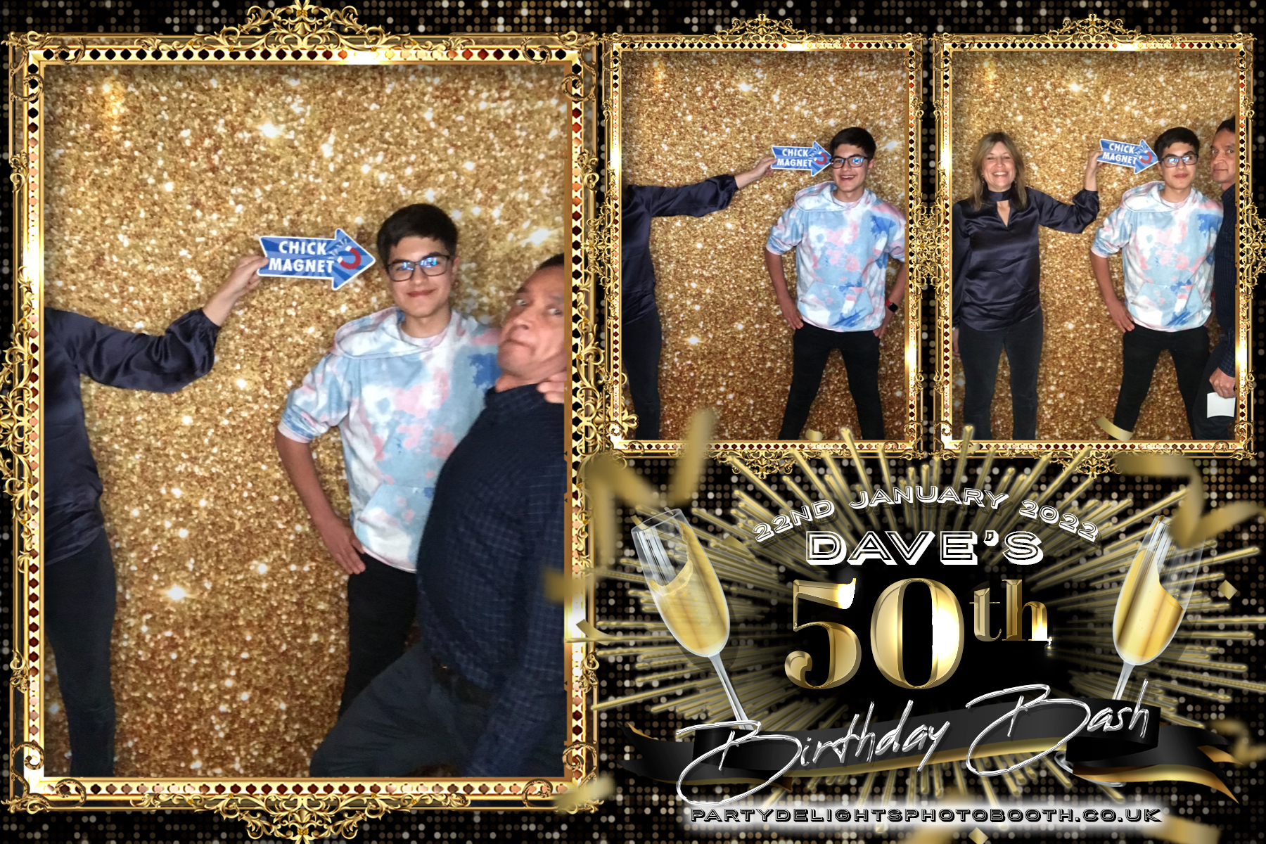 David's 50th Birthday Party | View more photos from the event at gallery.partydelightsphotobooth.co.uk/u/PartyDelightsPhotoBooth/Davids-50th-Birthday-Party