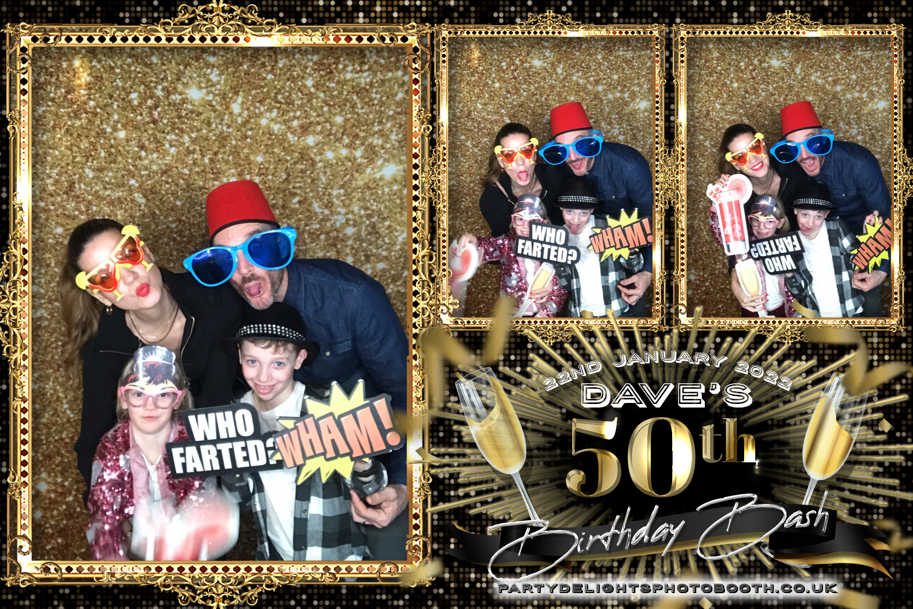 David's 50th Birthday Party | View more photos from the event at gallery.partydelightsphotobooth.co.uk/u/PartyDelightsPhotoBooth/Davids-50th-Birthday-Party