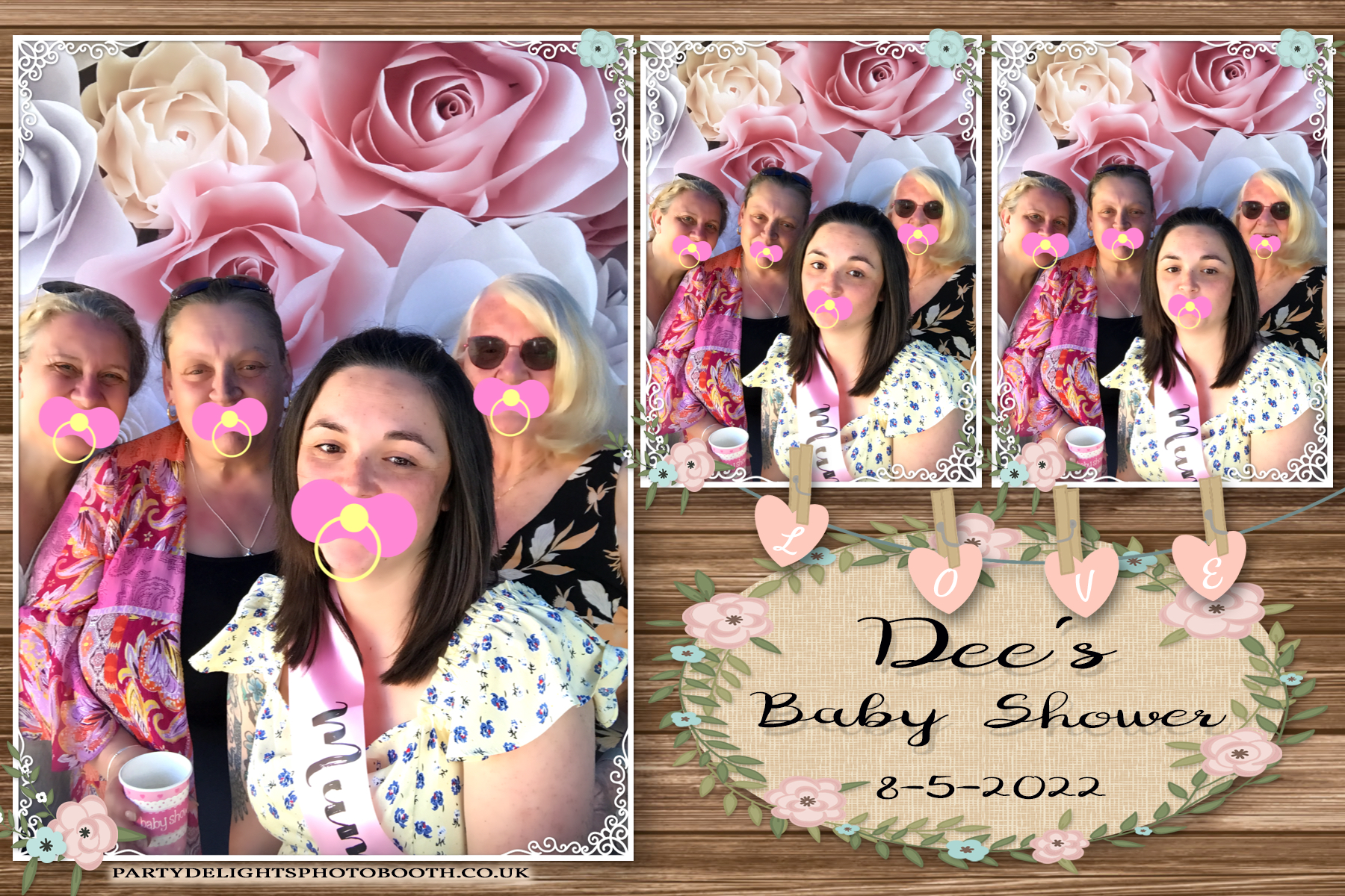 Dee's Baby Shower | View more photos from the event at gallery.partydelightsphotobooth.co.uk/u/PartyDelightsPhotoBooth/Dees-Baby-Shower