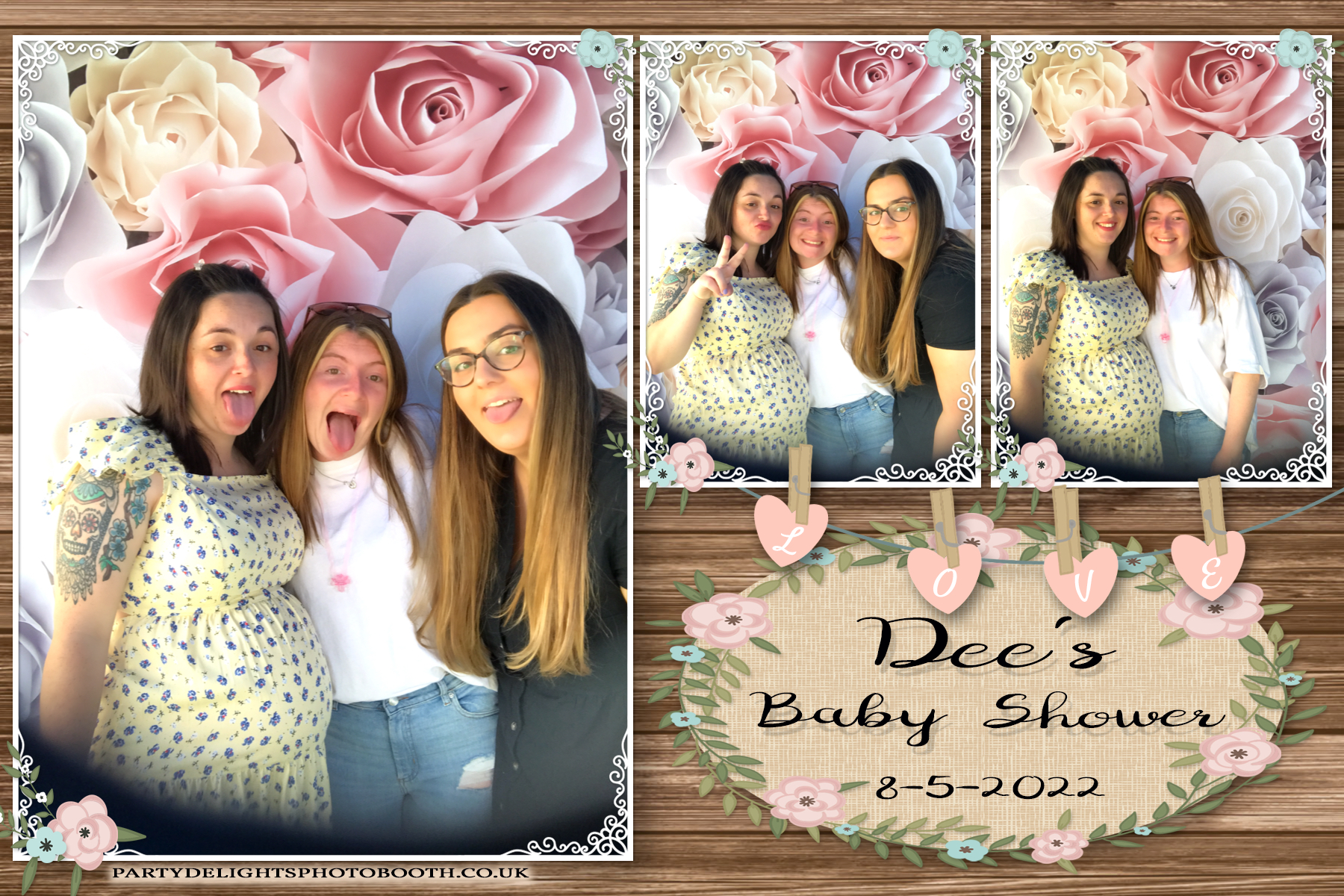 Dee's Baby Shower | View more photos from the event at gallery.partydelightsphotobooth.co.uk/u/PartyDelightsPhotoBooth/Dees-Baby-Shower