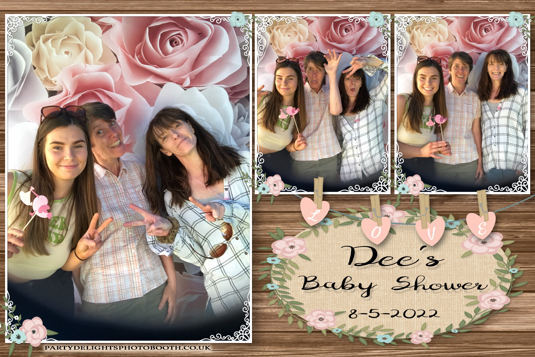 Dee's Baby Shower | View more photos from the event at gallery.partydelightsphotobooth.co.uk/u/PartyDelightsPhotoBooth/Dees-Baby-Shower