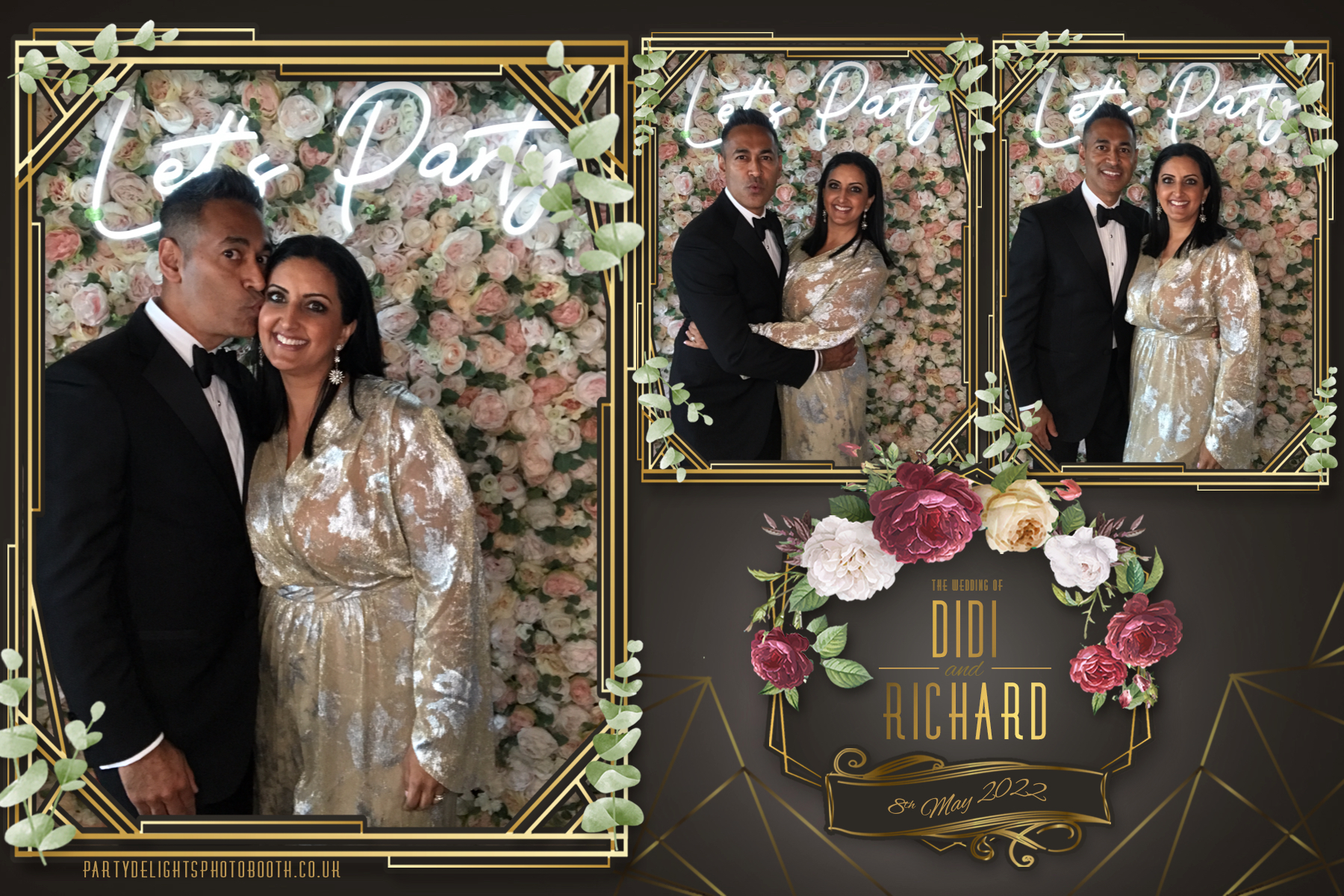 Didi & Rich's Wedding | View more photos from the event at gallery.partydelightsphotobooth.co.uk/u/PartyDelightsPhotoBooth/Didi-Richs-Wedding