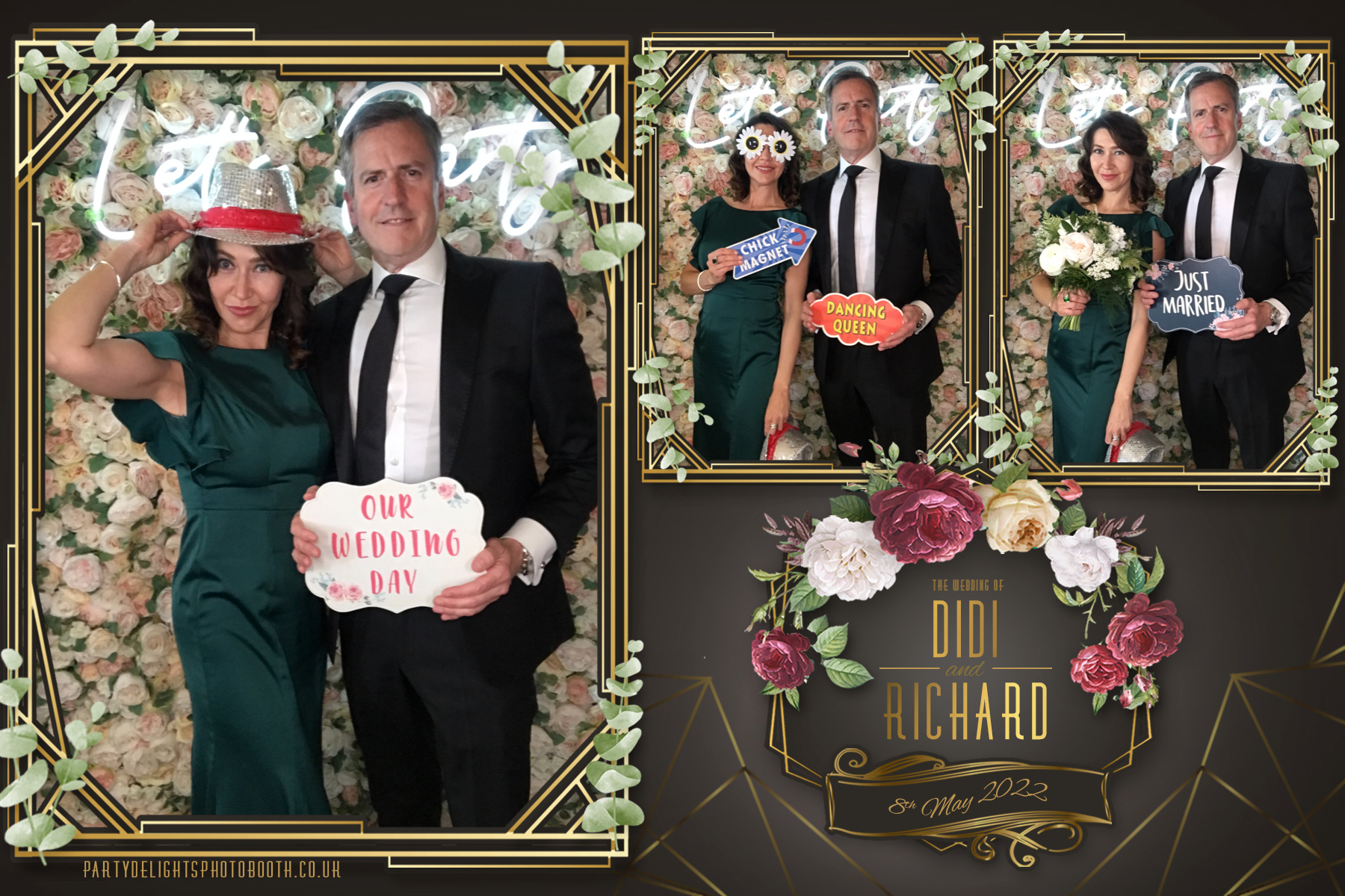 Didi & Rich's Wedding | View more photos from the event at gallery.partydelightsphotobooth.co.uk/u/PartyDelightsPhotoBooth/Didi-Richs-Wedding