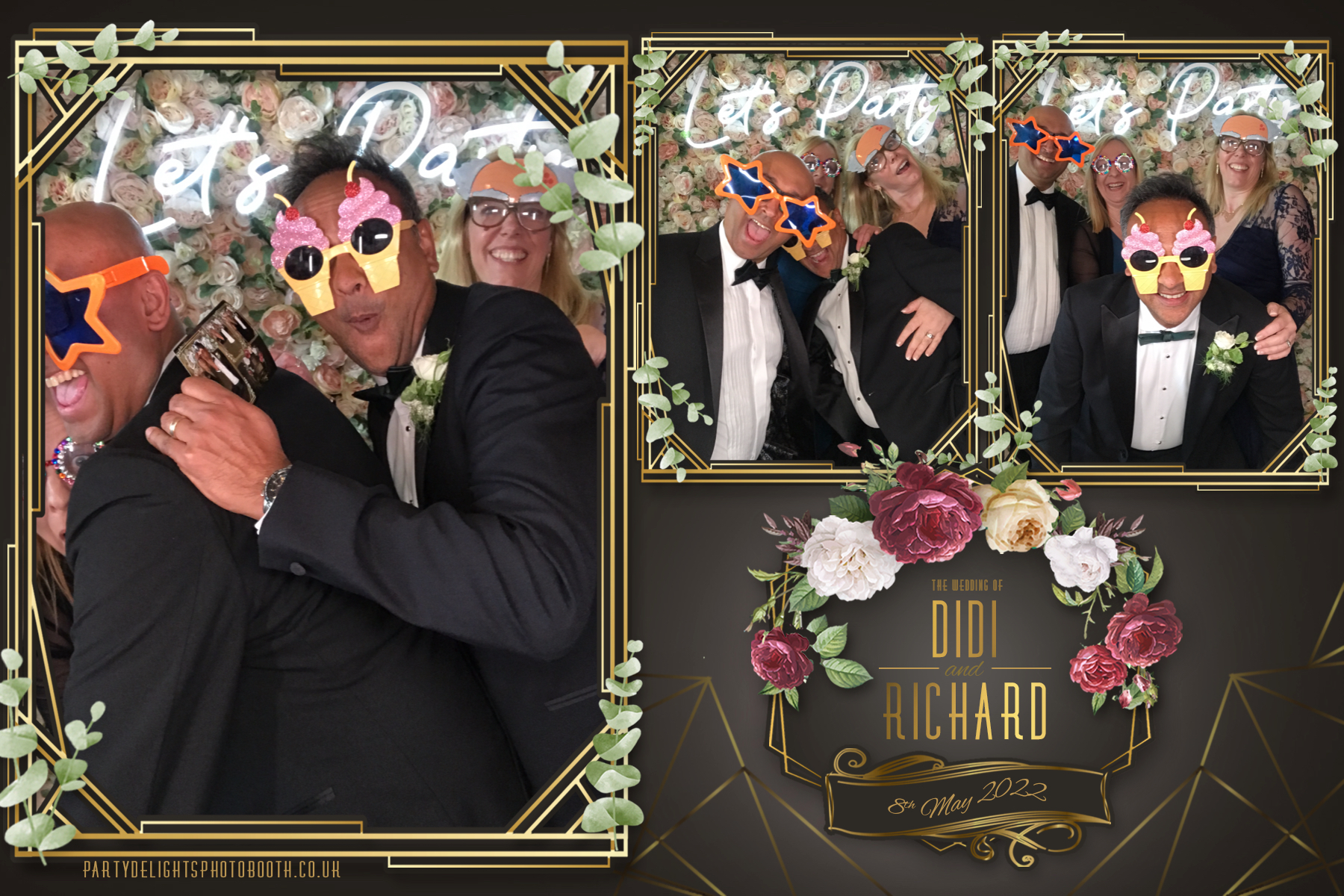 Didi & Rich's Wedding | View more photos from the event at gallery.partydelightsphotobooth.co.uk/u/PartyDelightsPhotoBooth/Didi-Richs-Wedding