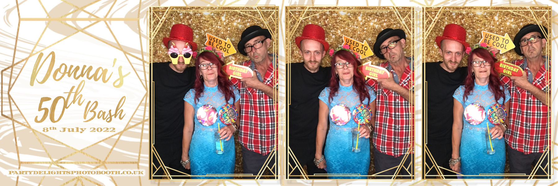 Donna's 50th Birthday Party | View more photos from the event at gallery.partydelightsphotobooth.co.uk/u/PartyDelightsPhotoBooth/Donnas-50th-Birthday-Party