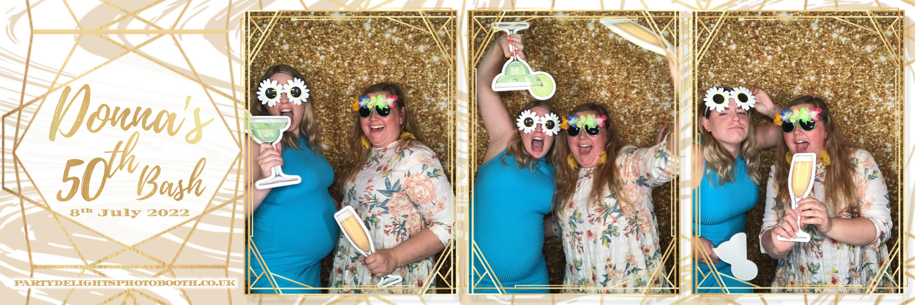 Donna's 50th Birthday Party | View more photos from the event at gallery.partydelightsphotobooth.co.uk/u/PartyDelightsPhotoBooth/Donnas-50th-Birthday-Party
