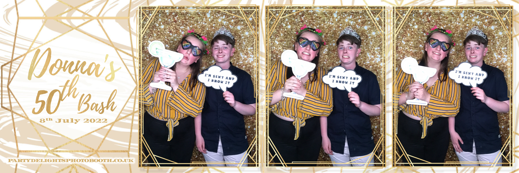Donna's 50th Birthday Party | View more photos from the event at gallery.partydelightsphotobooth.co.uk/u/PartyDelightsPhotoBooth/Donnas-50th-Birthday-Party