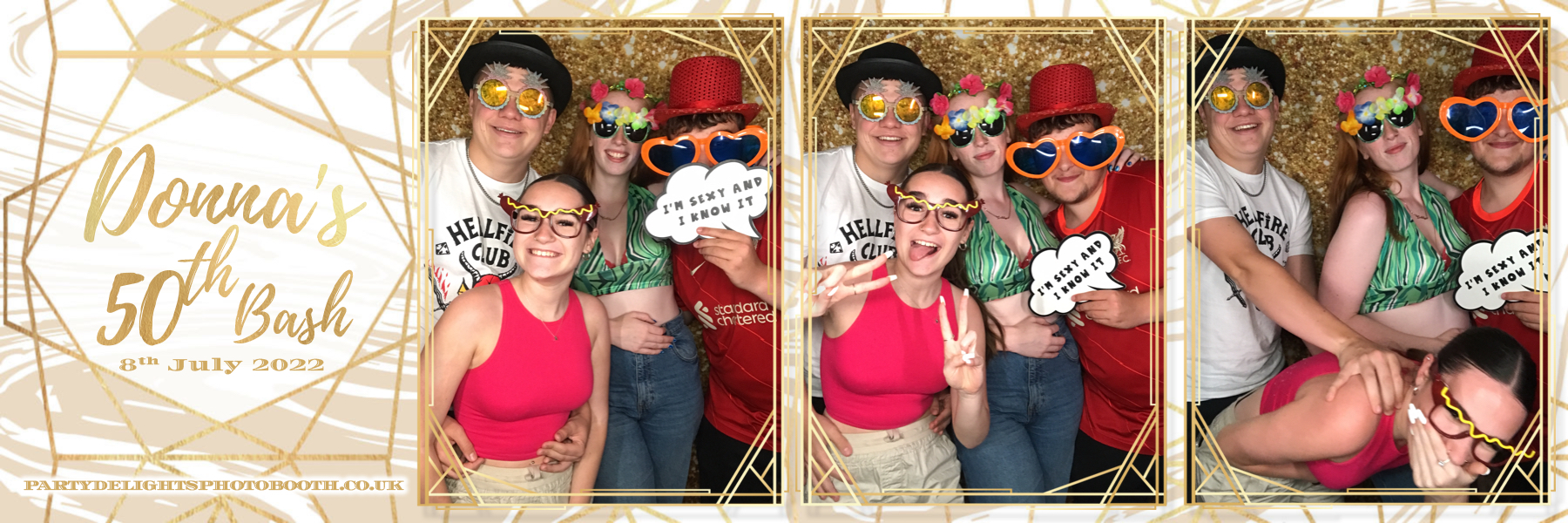 Donna's 50th Birthday Party | View more photos from the event at gallery.partydelightsphotobooth.co.uk/u/PartyDelightsPhotoBooth/Donnas-50th-Birthday-Party