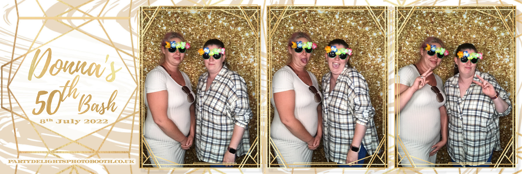 Donna's 50th Birthday Party | View more photos from the event at gallery.partydelightsphotobooth.co.uk/u/PartyDelightsPhotoBooth/Donnas-50th-Birthday-Party