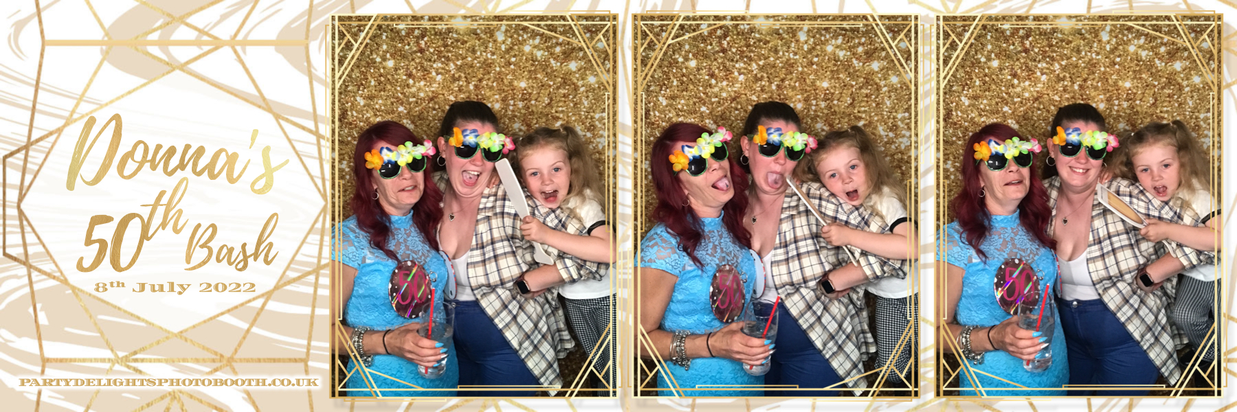 Donna's 50th Birthday Party | View more photos from the event at gallery.partydelightsphotobooth.co.uk/u/PartyDelightsPhotoBooth/Donnas-50th-Birthday-Party