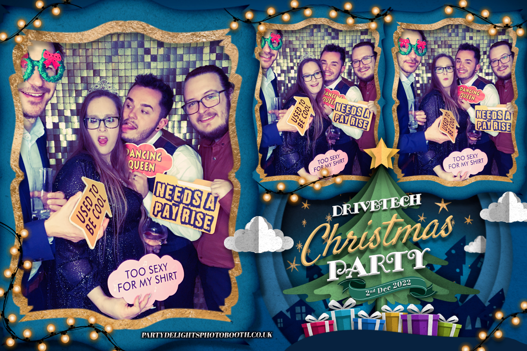 Drivetech Christmas Party | View more photos from the event at gallery.partydelightsphotobooth.co.uk/u/PartyDelightsPhotoBooth/Drivetech-Christmas-Party-0