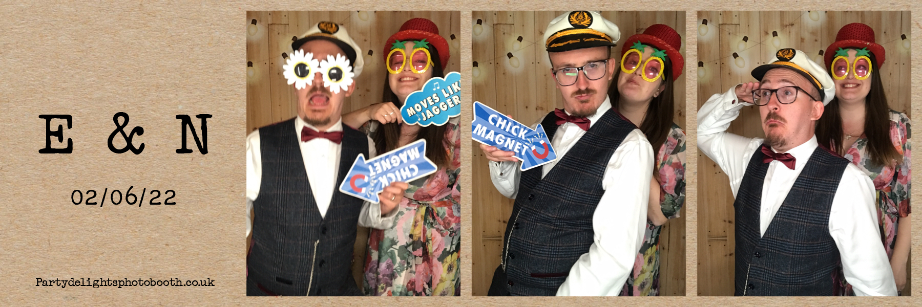 Em & Nick's Wedding | View more photos from the event at gallery.partydelightsphotobooth.co.uk/u/PartyDelightsPhotoBooth/Em-Nicks-Wedding