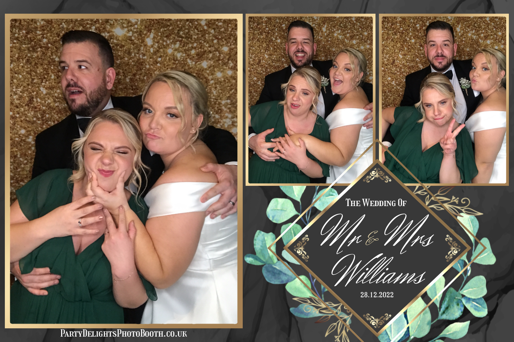 Emily & Kameron Wedding | View more photos from the event at gallery.partydelightsphotobooth.co.uk/u/PartyDelightsPhotoBooth/Emily-Kameron-Wedding
